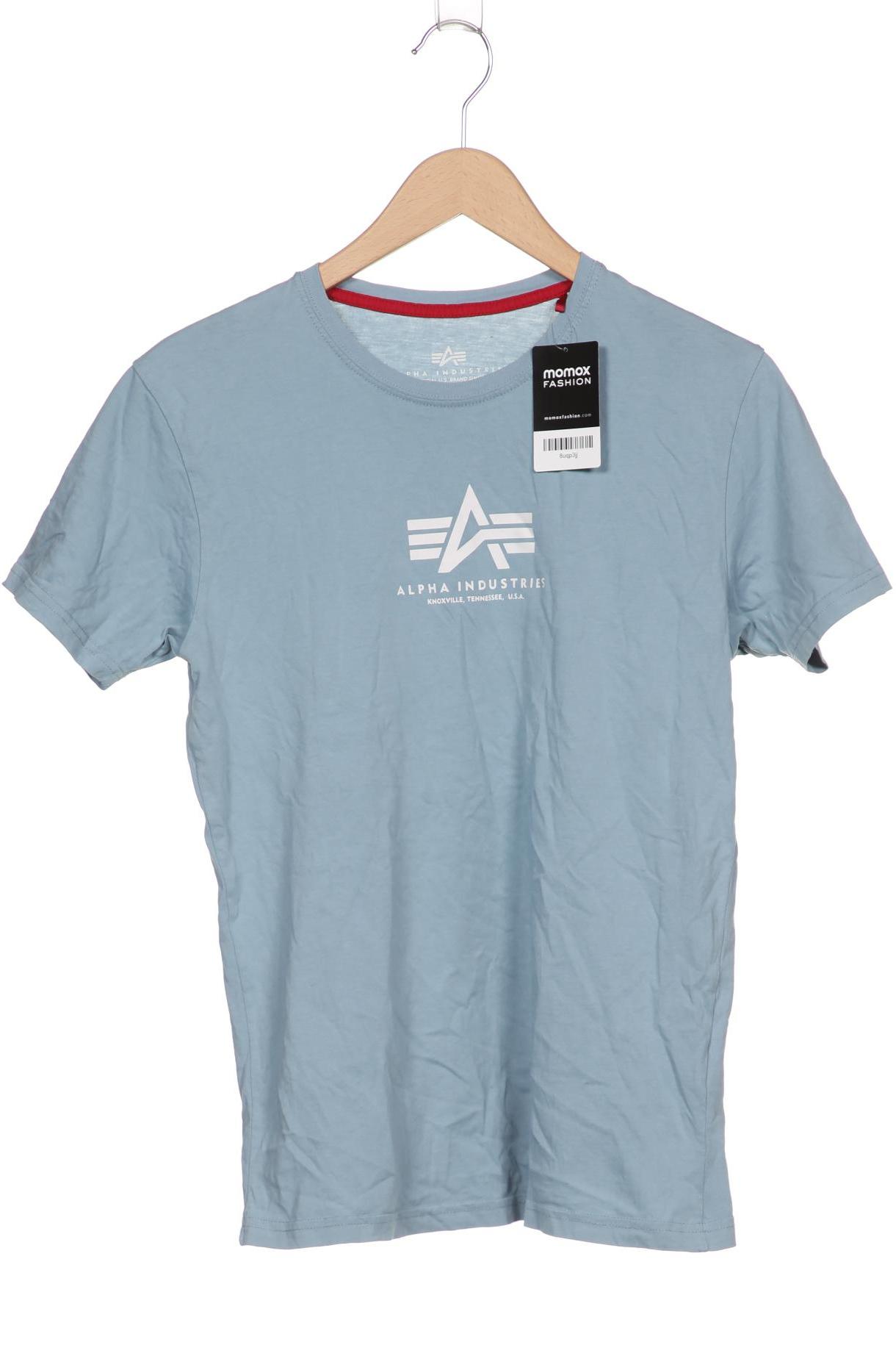 

Alpha industries Herren T-Shirt, hellblau, Gr. 46