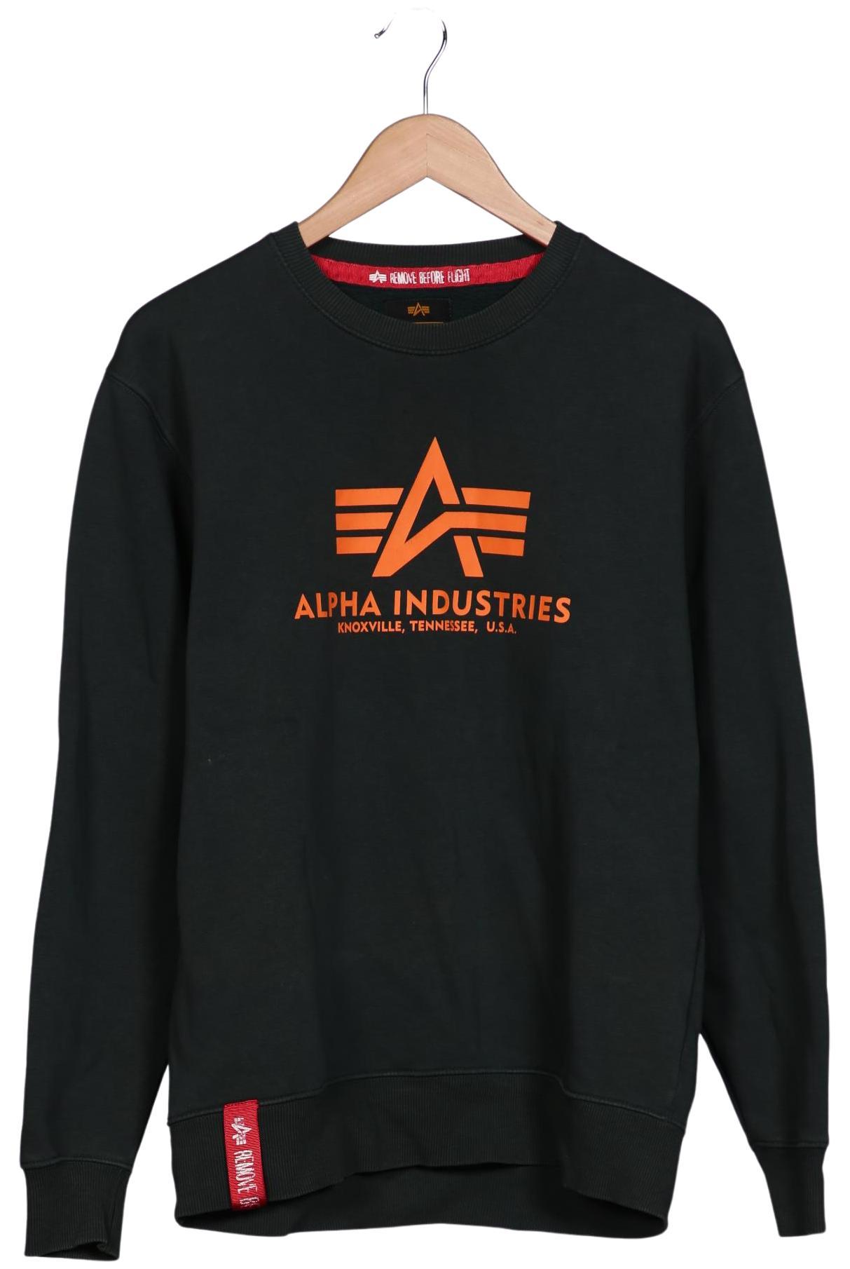 

Alpha industries Herren Sweatshirt, schwarz, Gr. 48