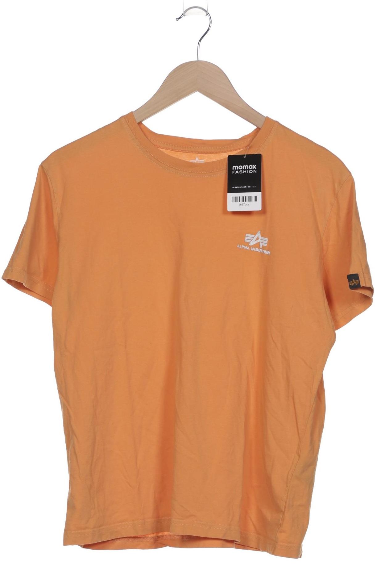 

Alpha industries Herren T-Shirt, orange, Gr. 48