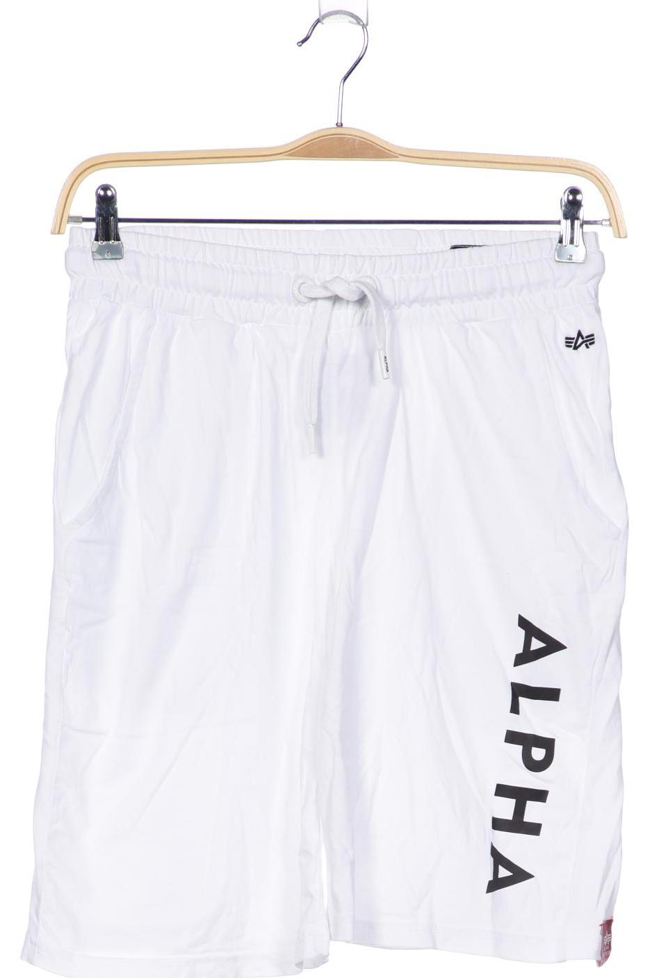 

Alpha industries Herren Shorts, weiß
