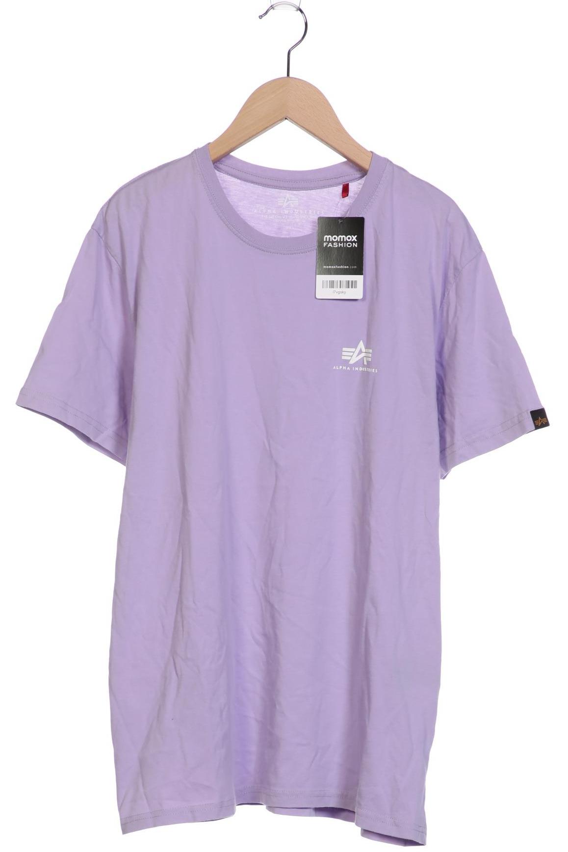 

Alpha industries Herren T-Shirt, flieder, Gr. 52
