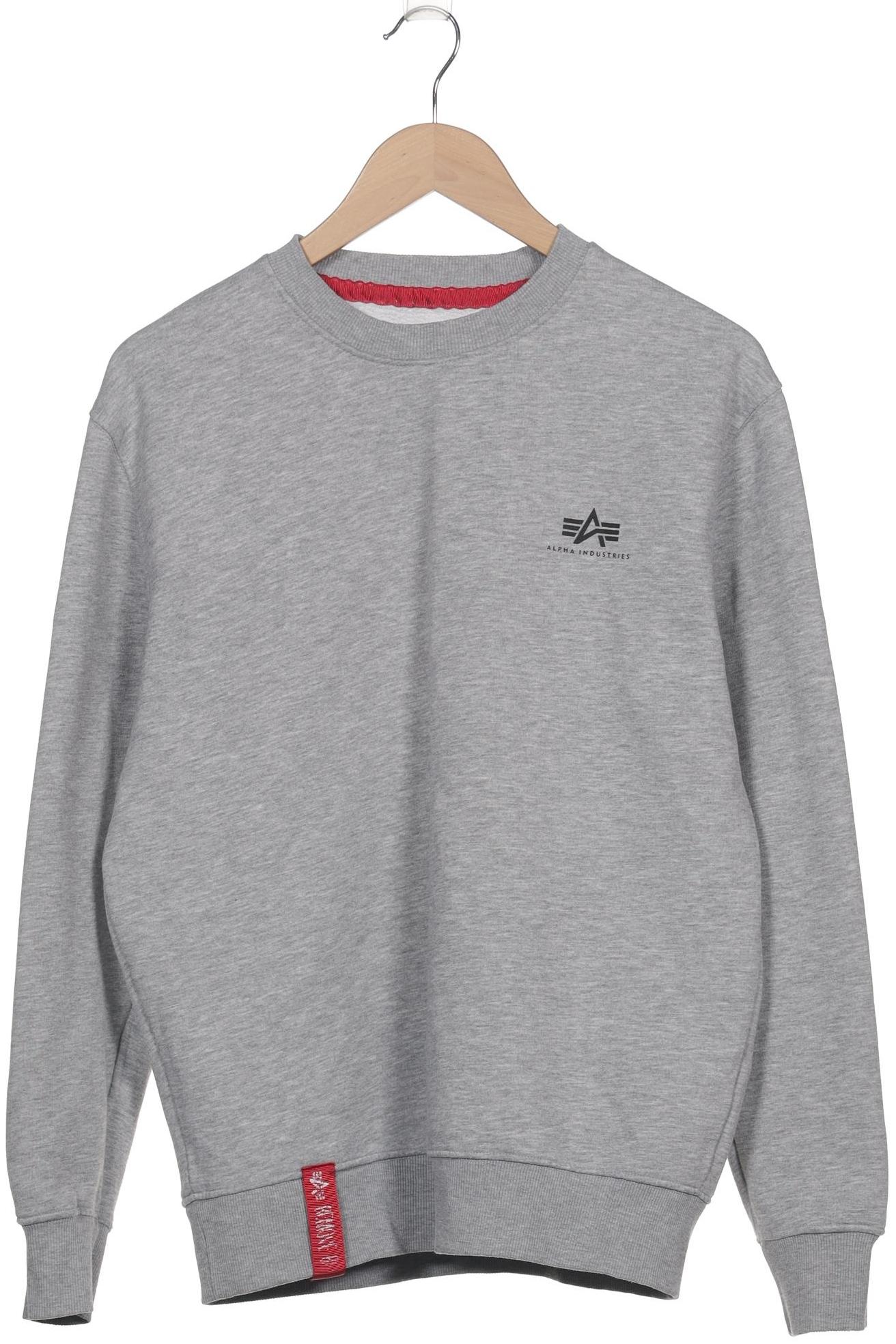 

Alpha industries Herren Sweatshirt, grau, Gr. 48