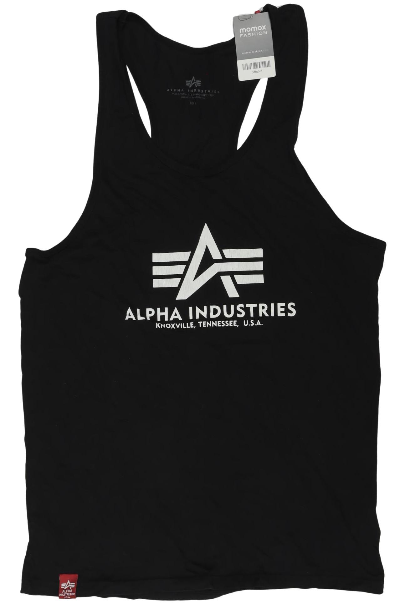 

Alpha industries Herren T-Shirt, schwarz, Gr. 52