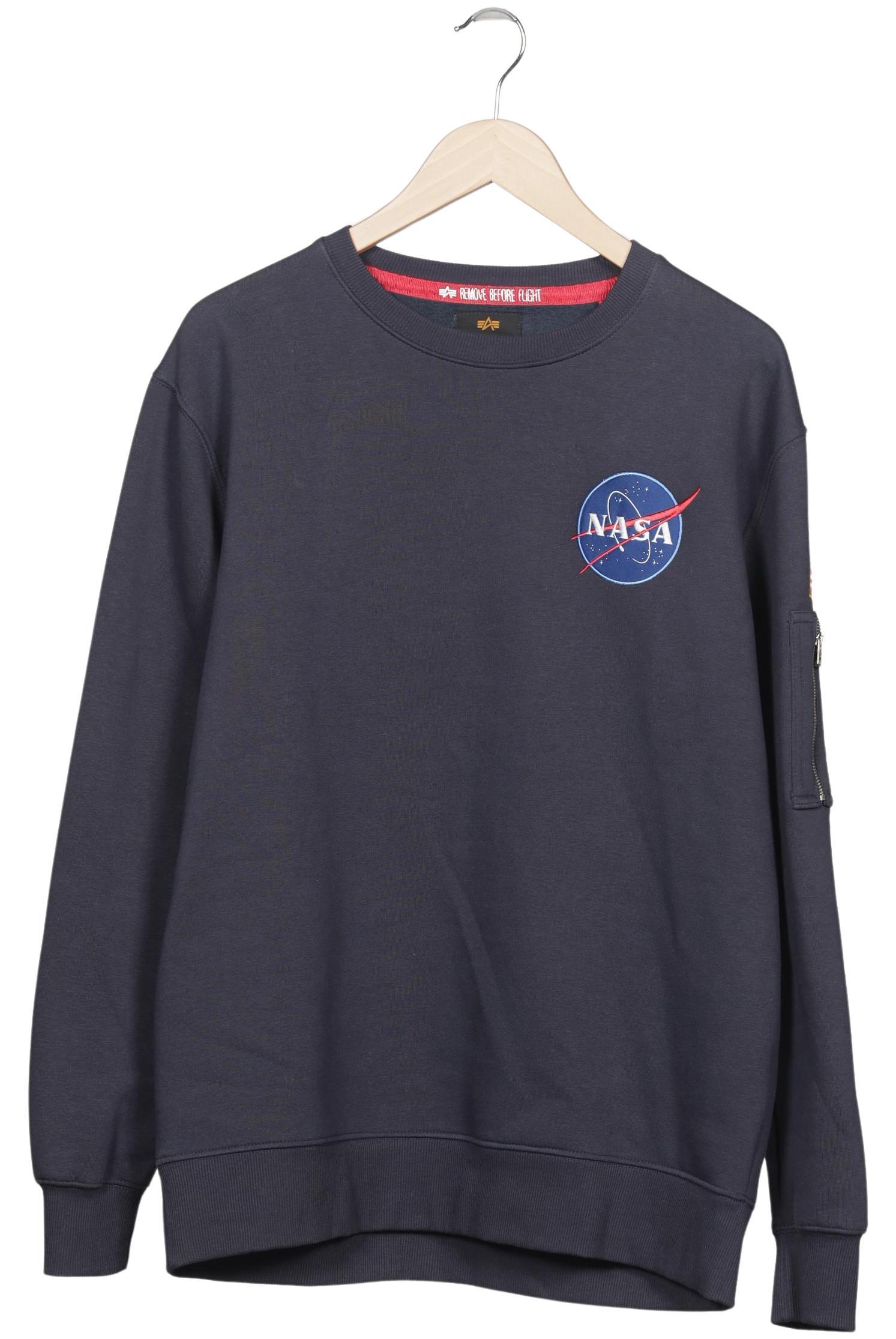 

Alpha industries Herren Sweatshirt, marineblau, Gr. 52