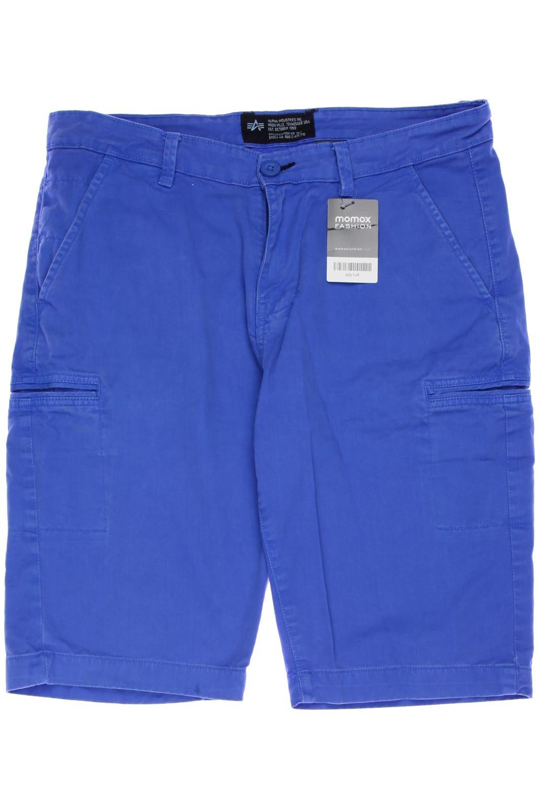 

Alpha industries Herren Shorts, blau, Gr. 33