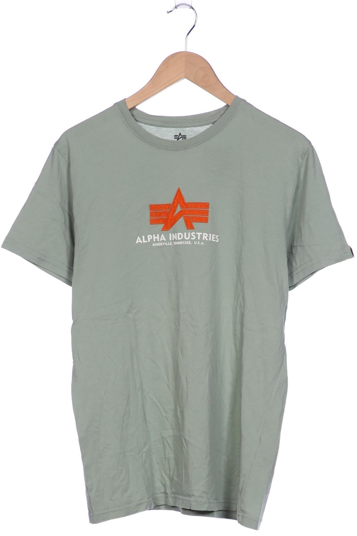 Thumbnail - Alpha industries Herren T-Shirt, hellgrün, Gr. 48