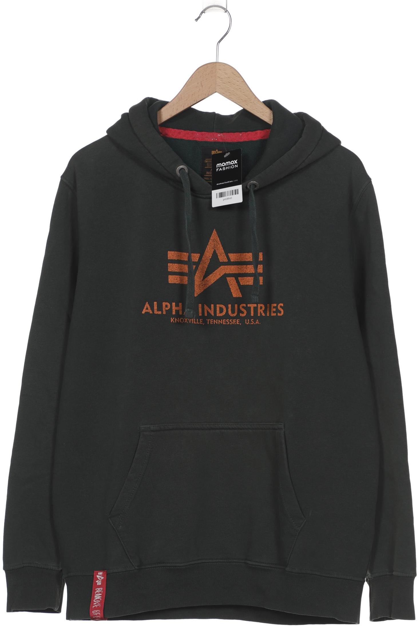 

Alpha industries Herren Kapuzenpullover, grün, Gr. 54