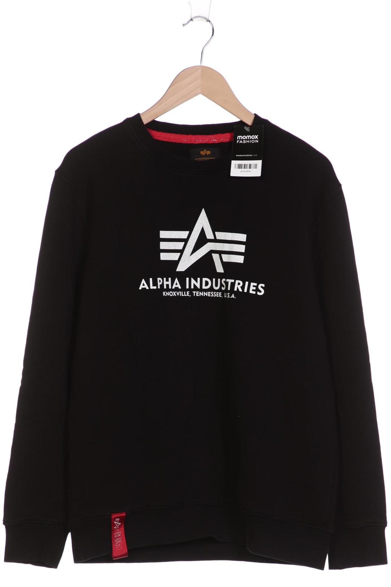 

Alpha industries Herren Sweatshirt, schwarz, Gr. 52