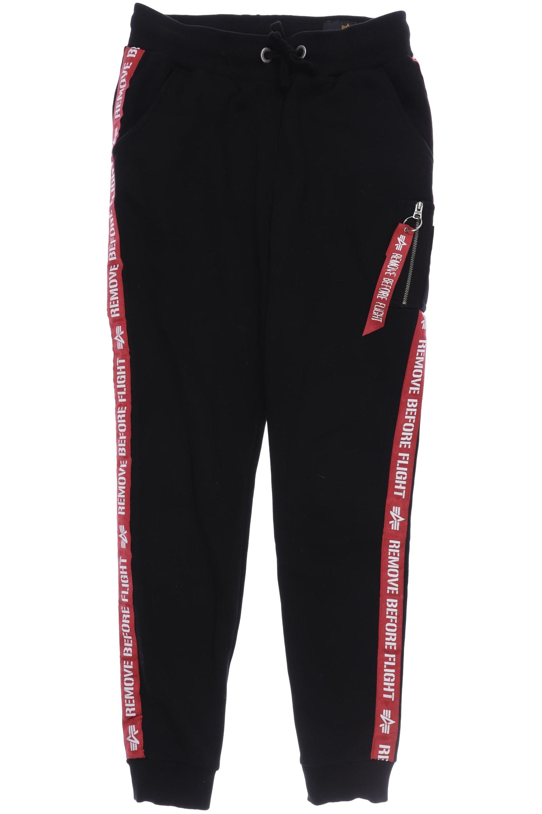 

Alpha industries Herren Stoffhose, schwarz, Gr. 0