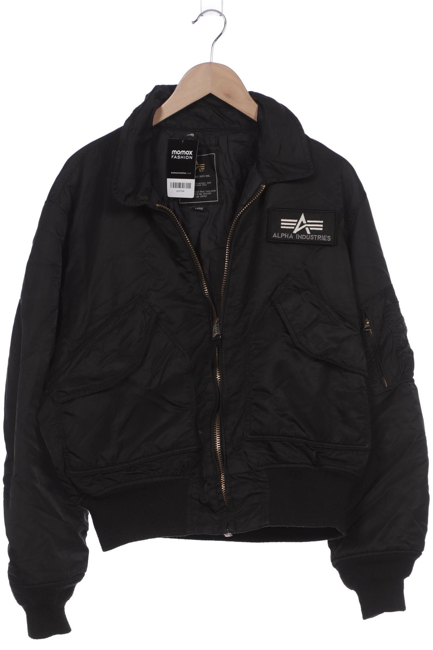 

Alpha industries Herren Jacke, schwarz, Gr. 52