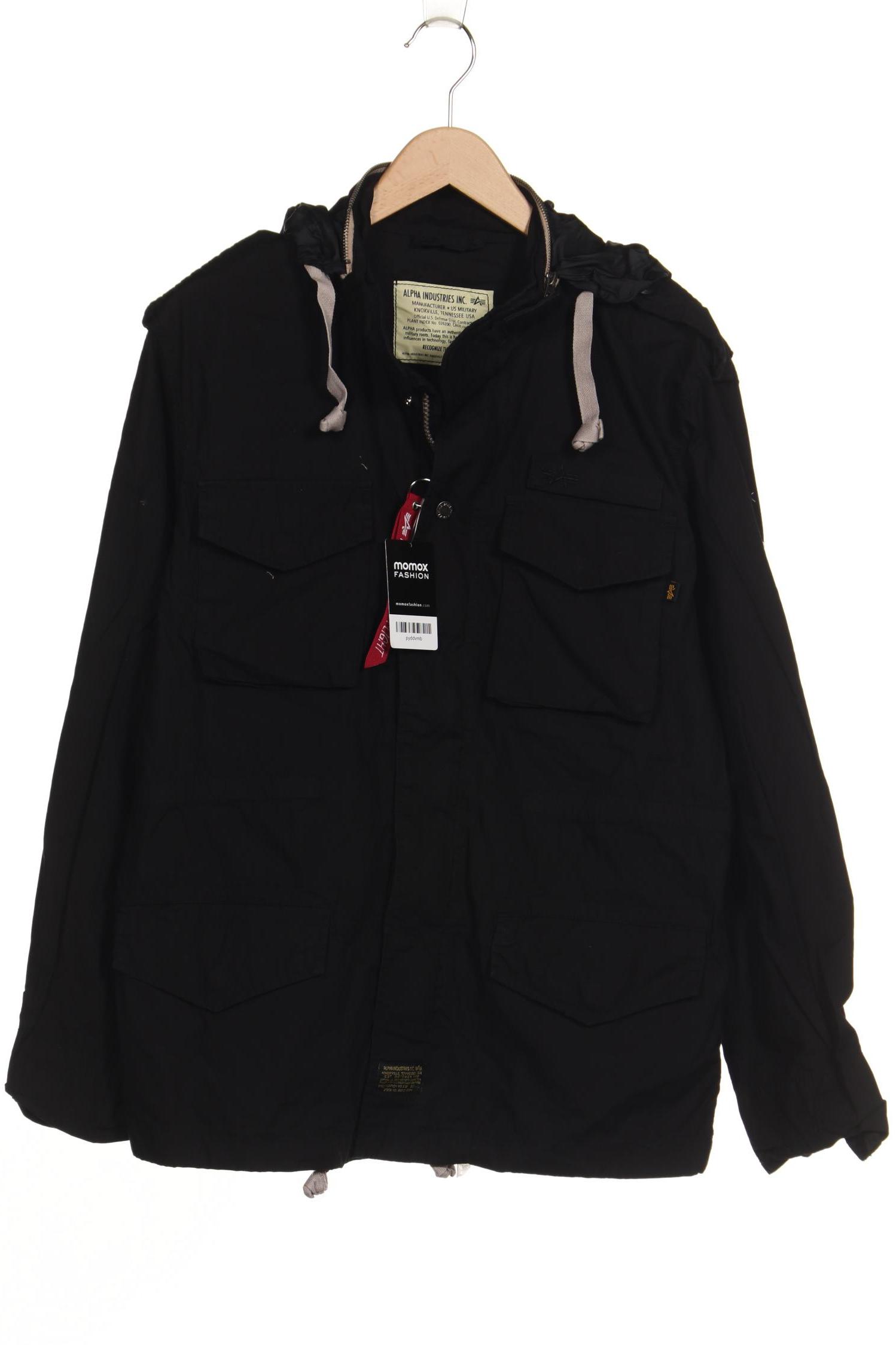 

Alpha industries Herren Jacke, schwarz, Gr. 52