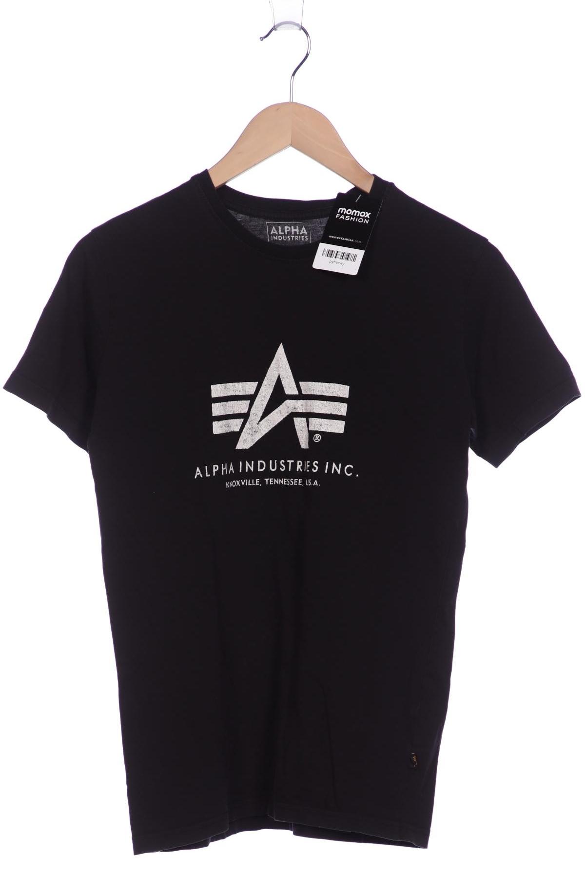 

Alpha industries Herren T-Shirt, schwarz, Gr. 46