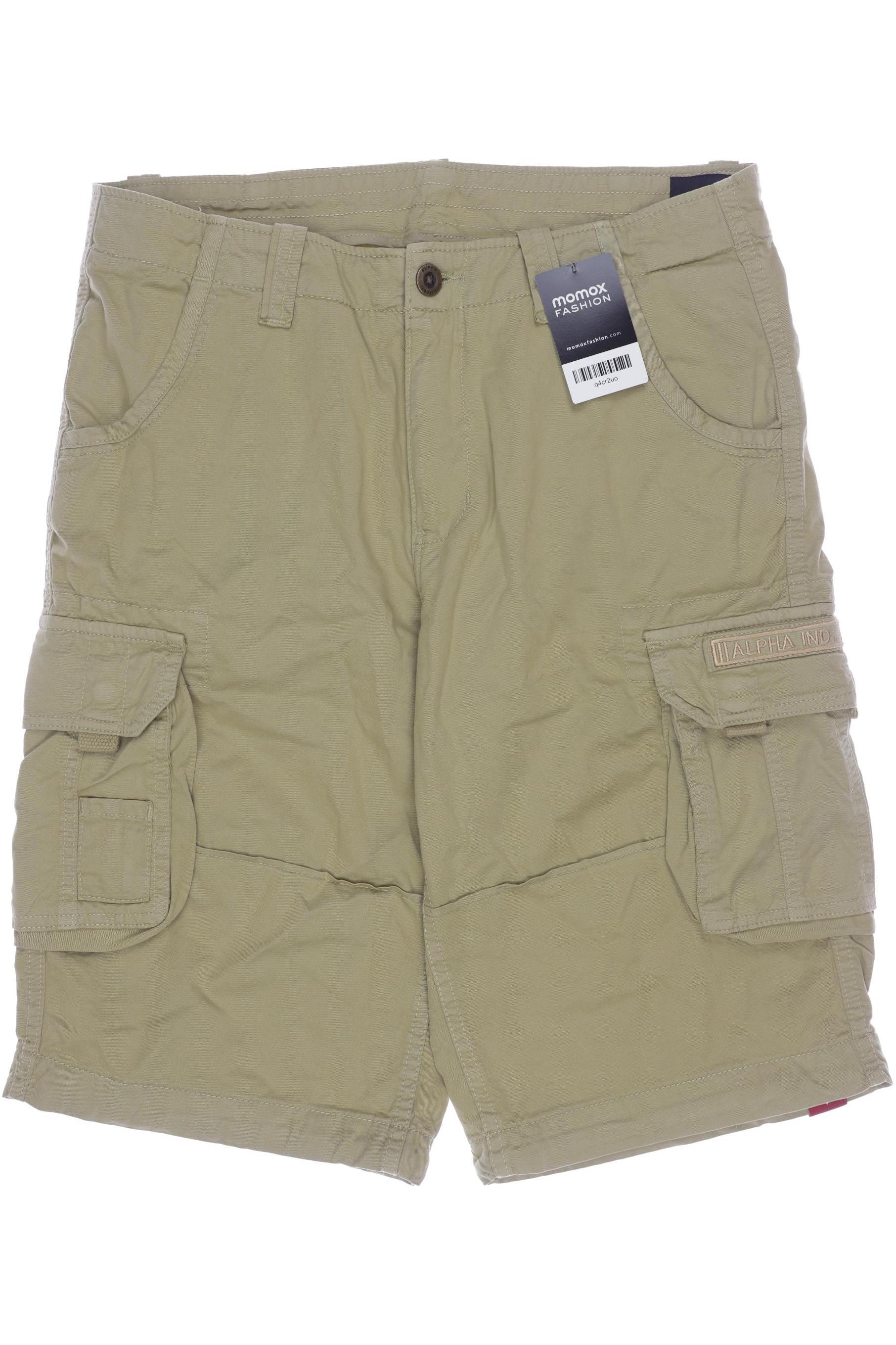 

Alpha industries Herren Shorts, grün, Gr. 33