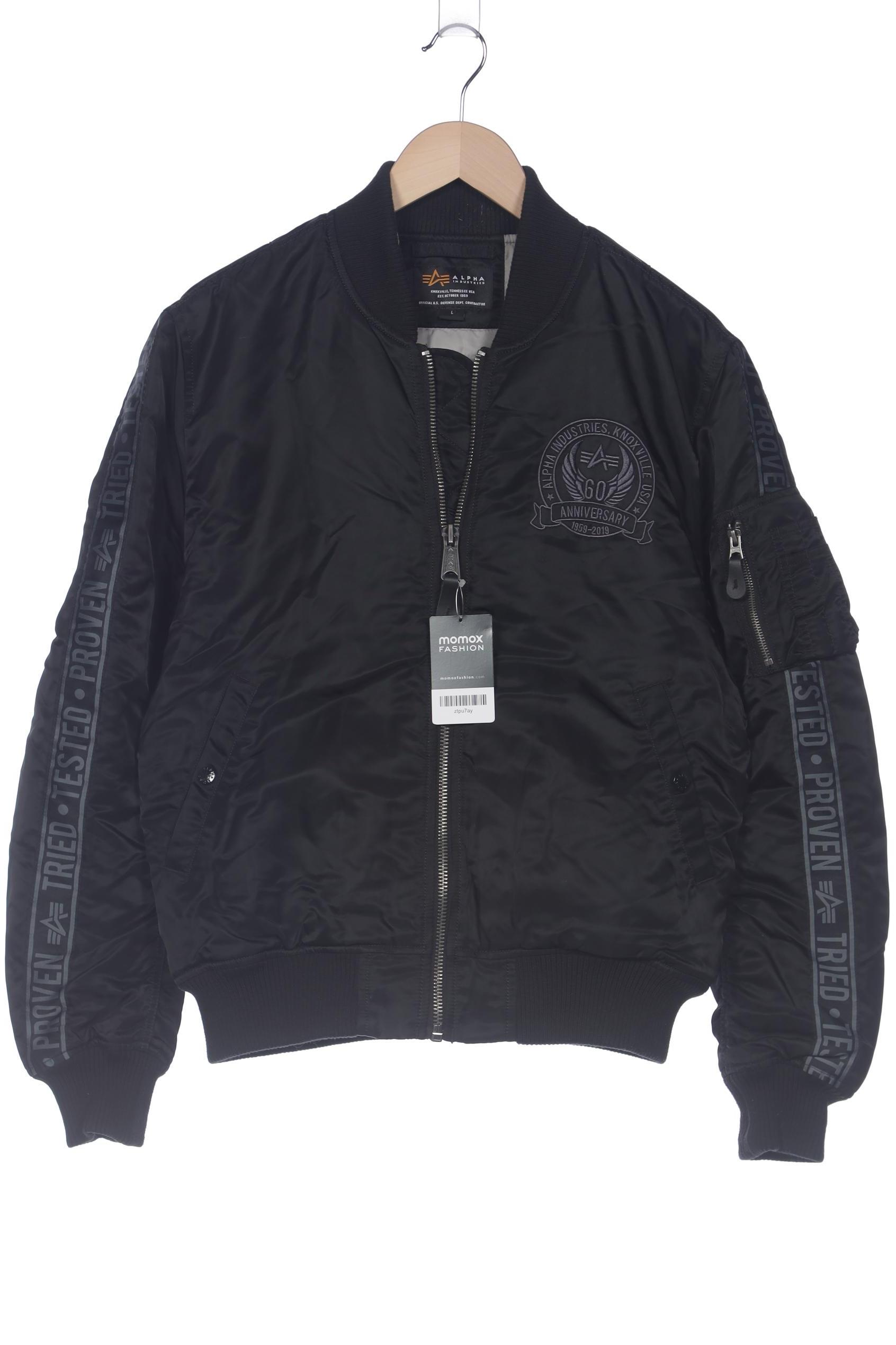 

Alpha industries Herren Jacke, schwarz, Gr. 52