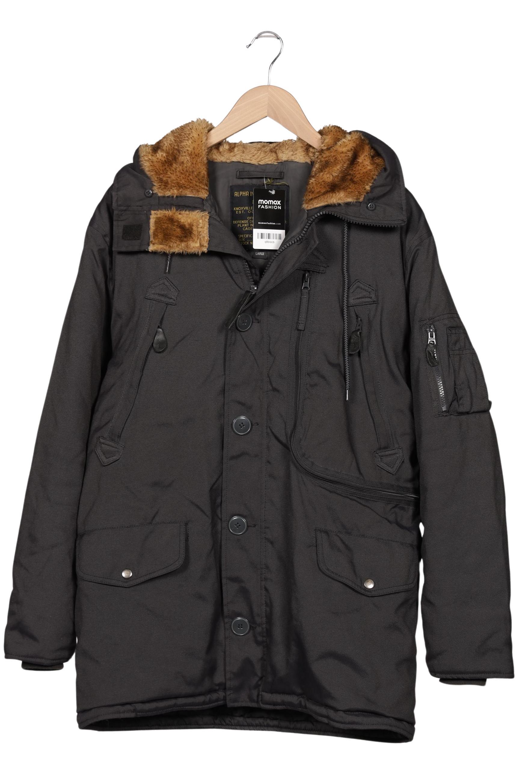 

Alpha industries Herren Jacke, schwarz, Gr. 52