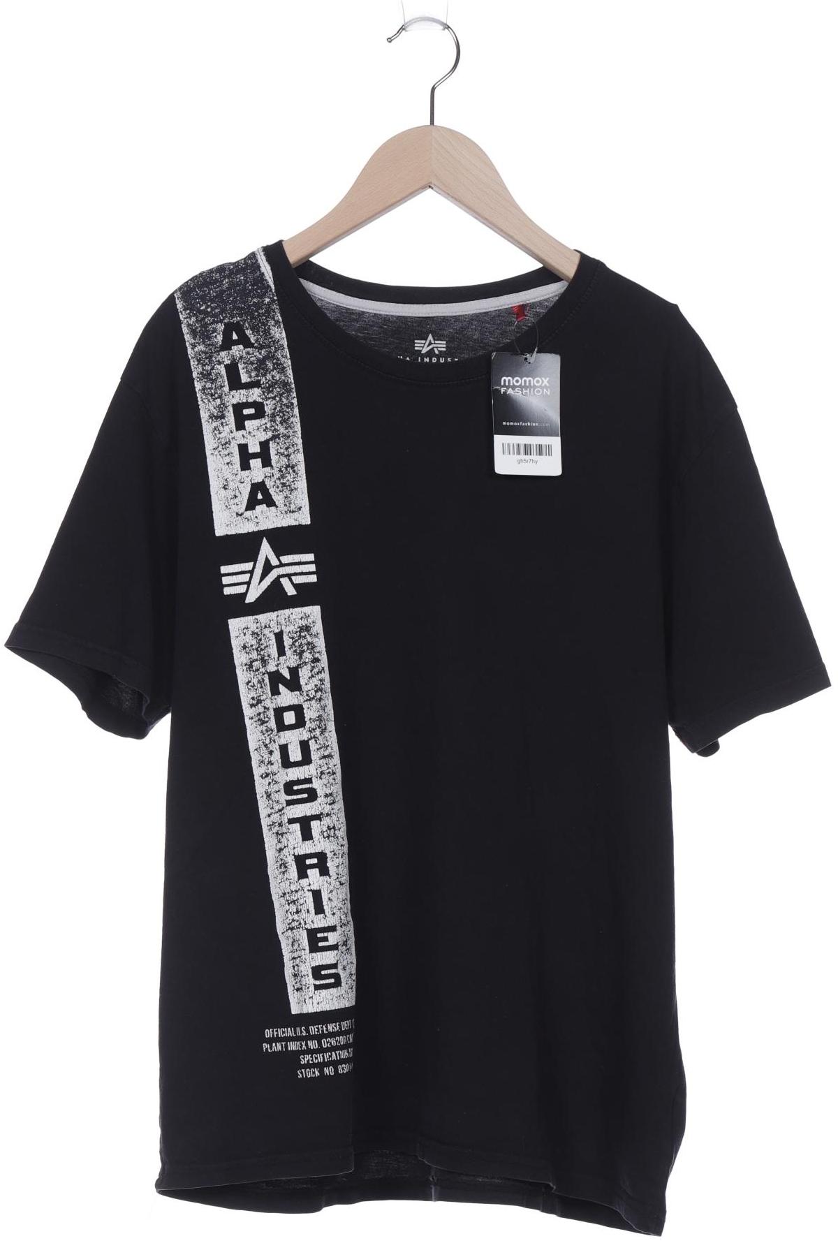 

Alpha industries Herren T-Shirt, schwarz, Gr. 54