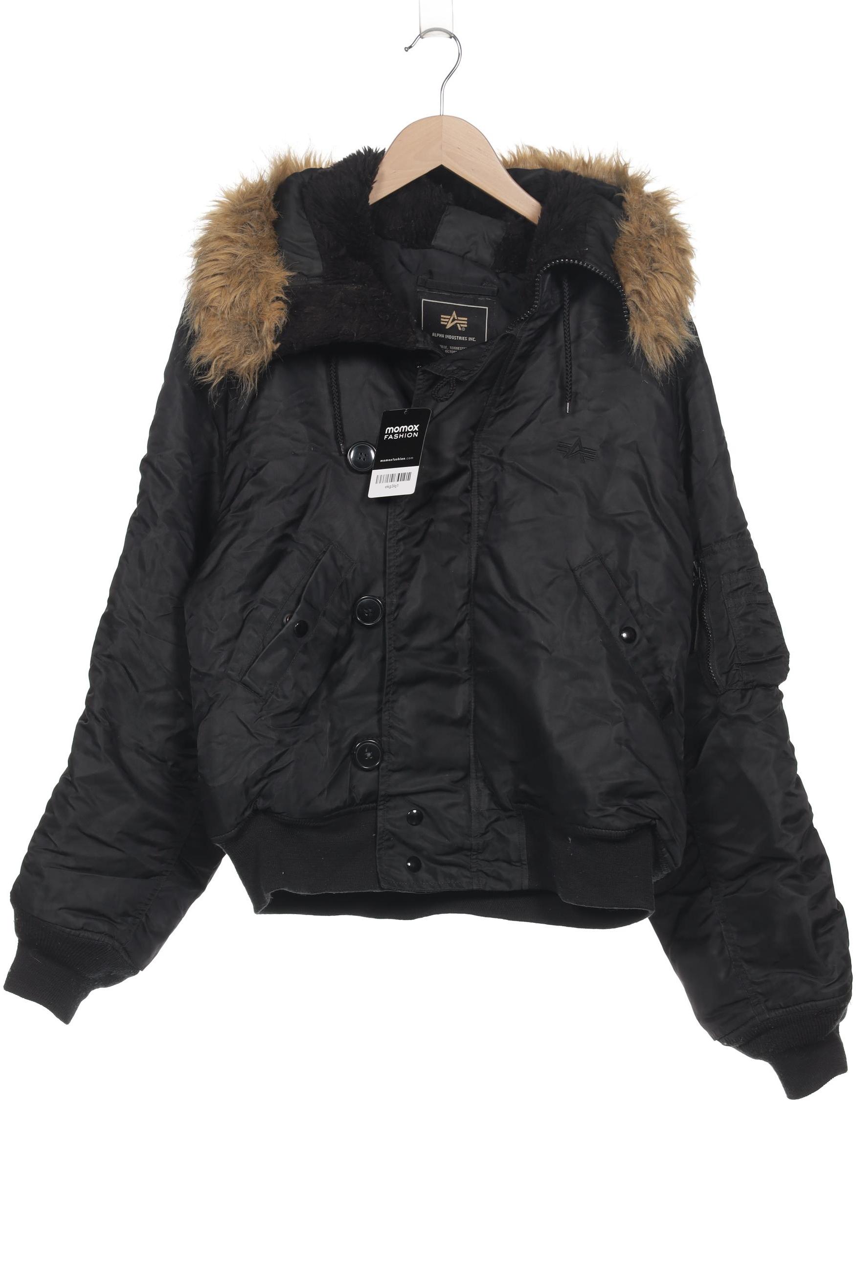 

Alpha industries Herren Jacke, schwarz, Gr. 52