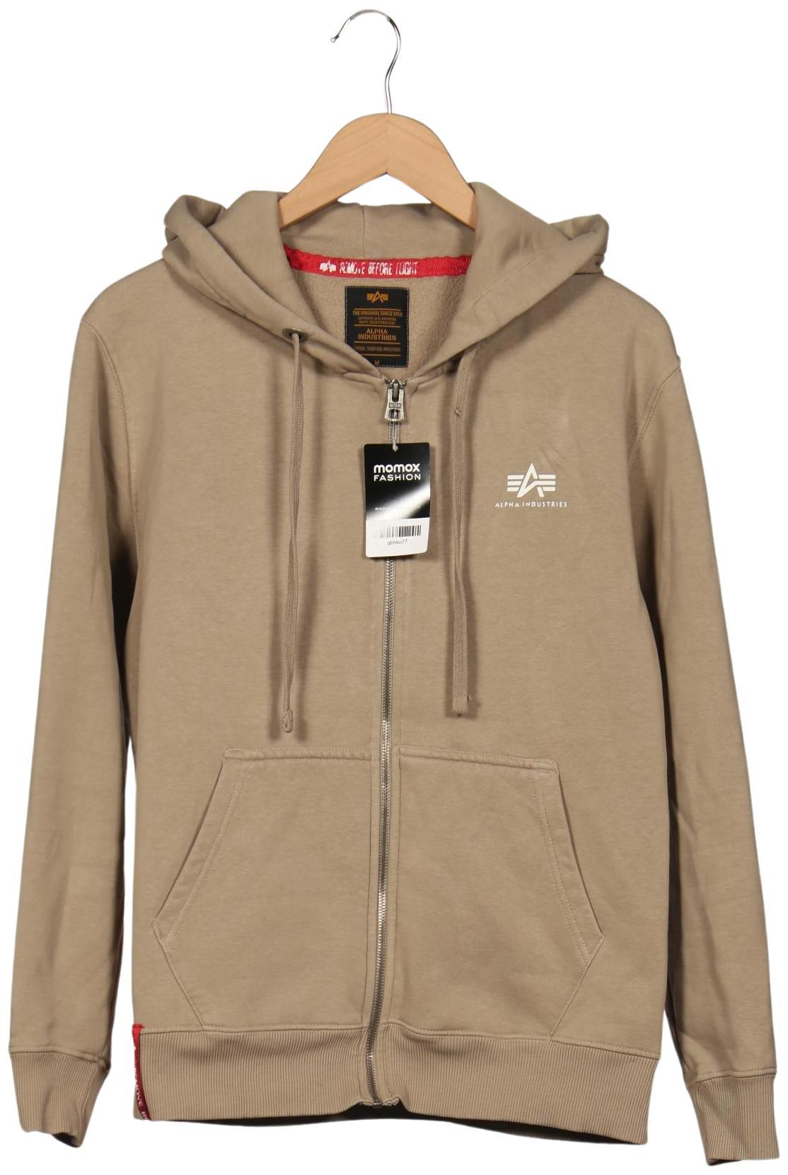 

Alpha industries Herren Kapuzenpullover, beige, Gr. 48