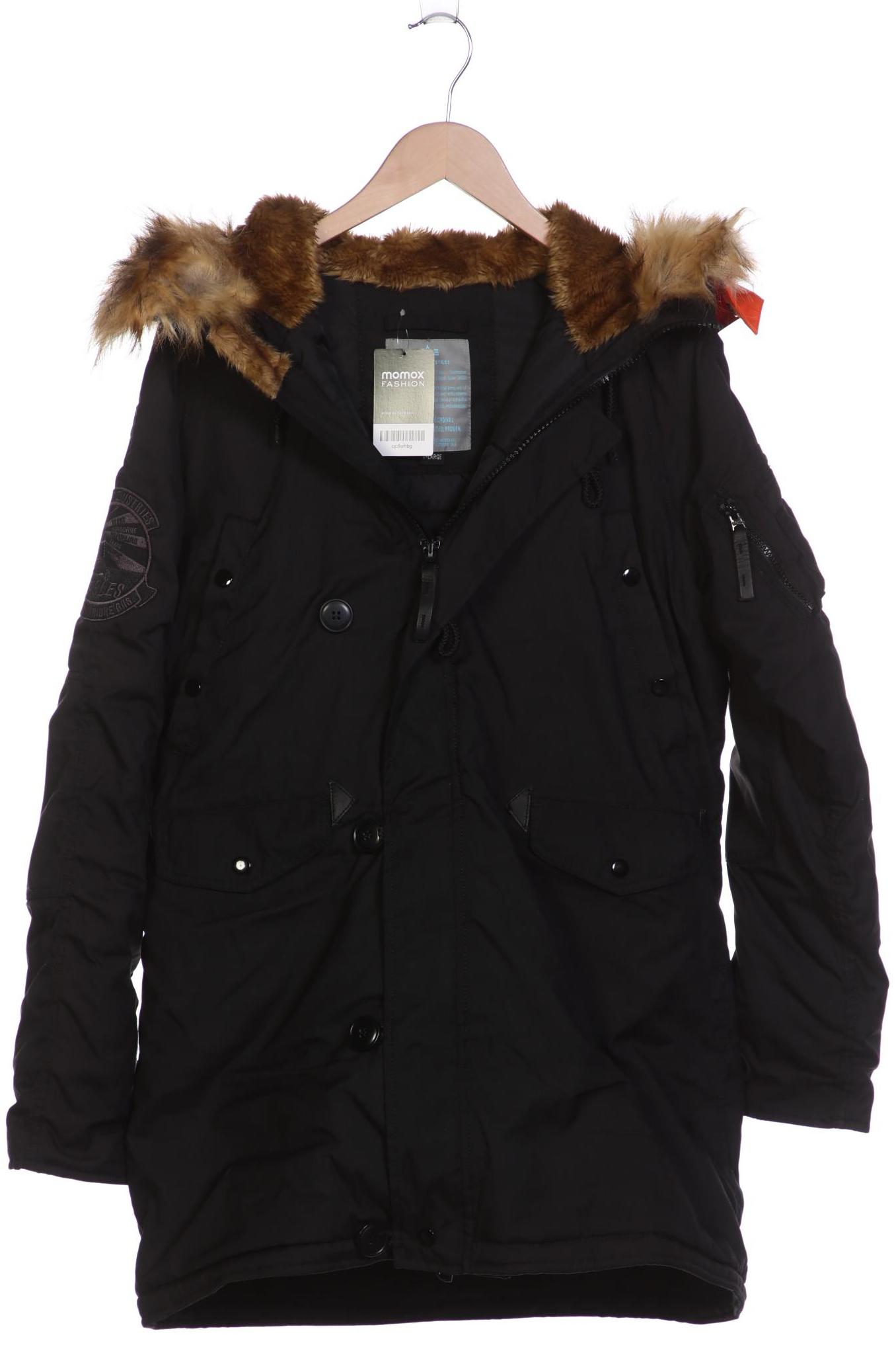 

Alpha industries Herren Jacke, schwarz, Gr. 54