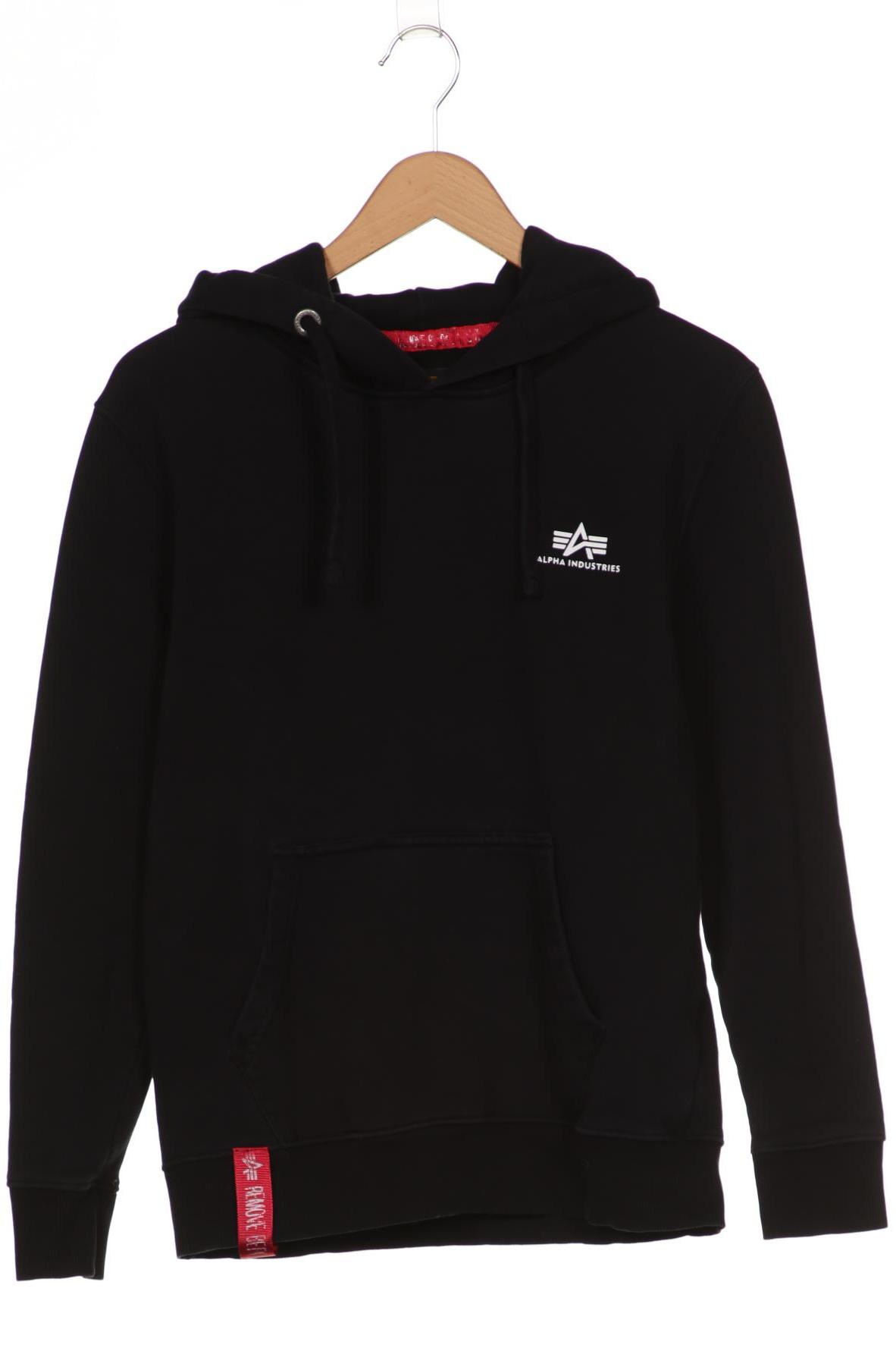 

Alpha industries Herren Kapuzenpullover, schwarz