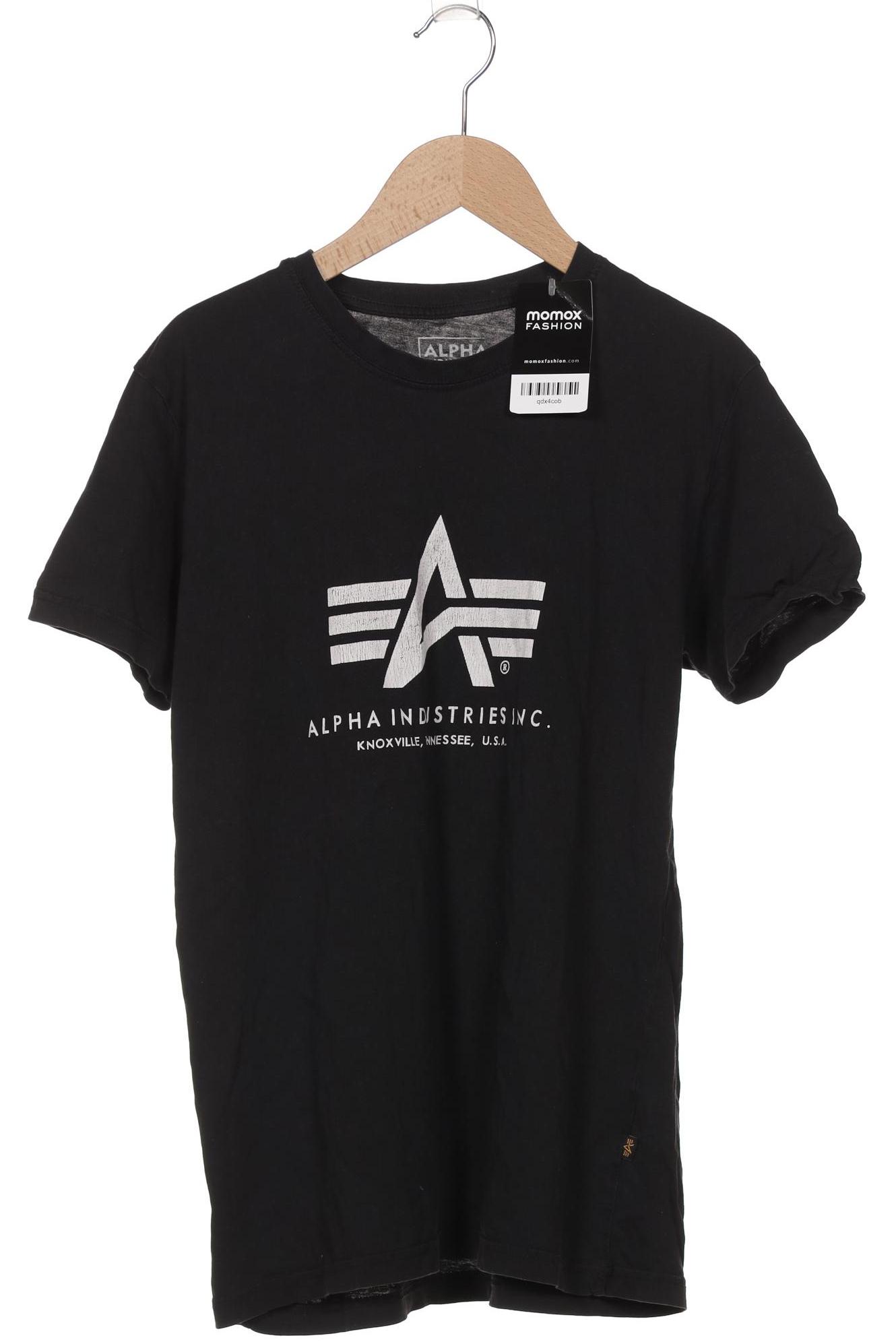 

Alpha industries Herren T-Shirt, schwarz, Gr. 46