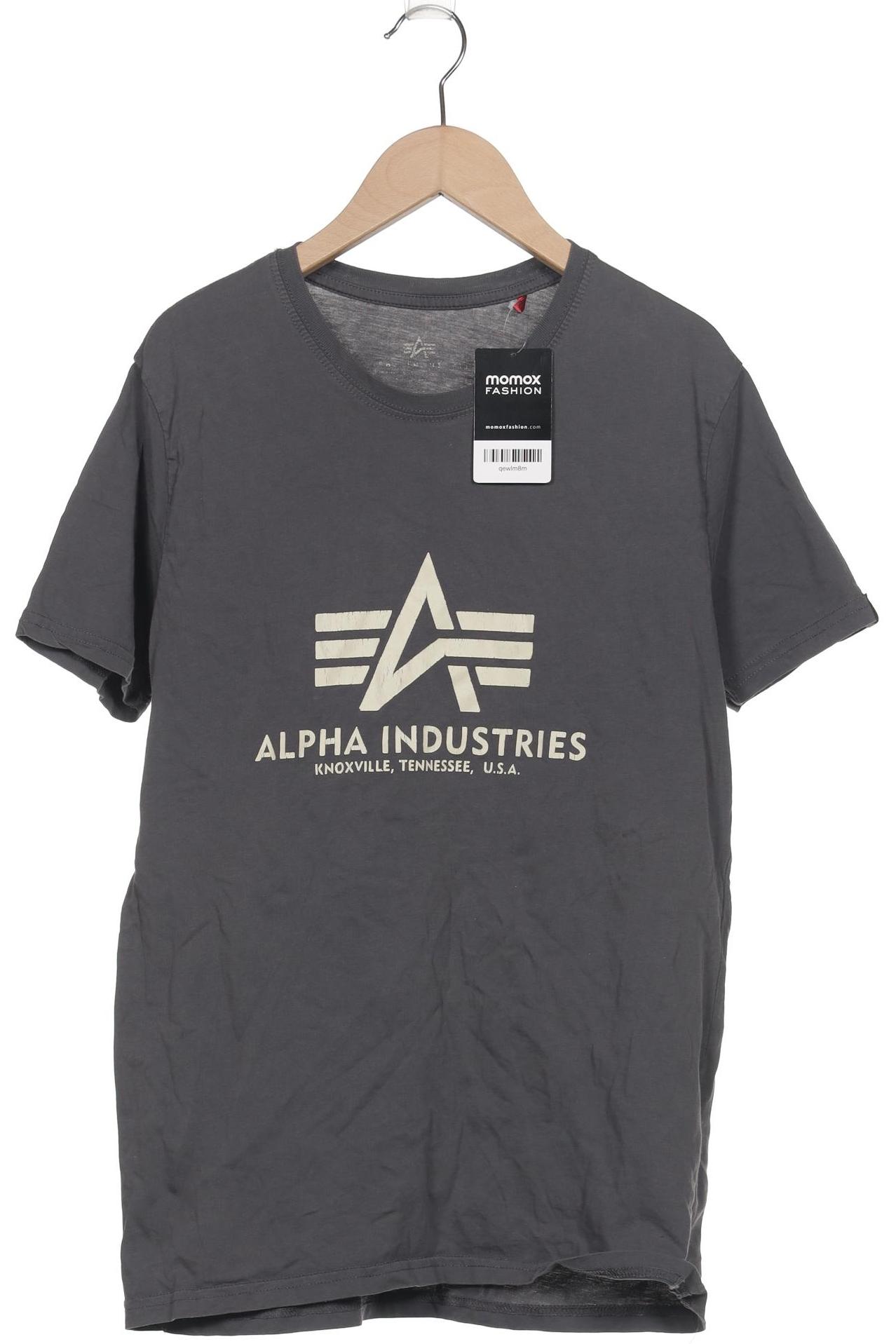 

Alpha industries Herren T-Shirt, grau, Gr. 46
