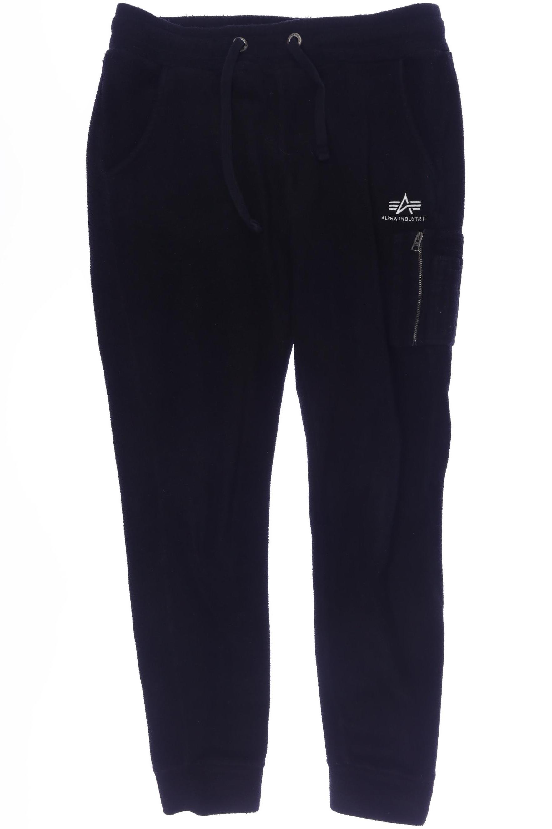 

Alpha industries Herren Stoffhose, schwarz, Gr. 0