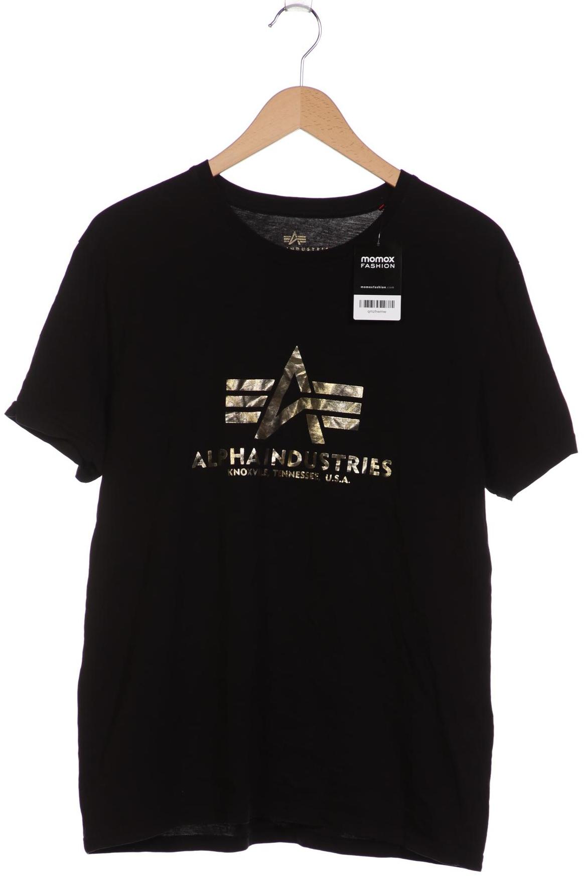 

Alpha industries Herren T-Shirt, schwarz, Gr. 54