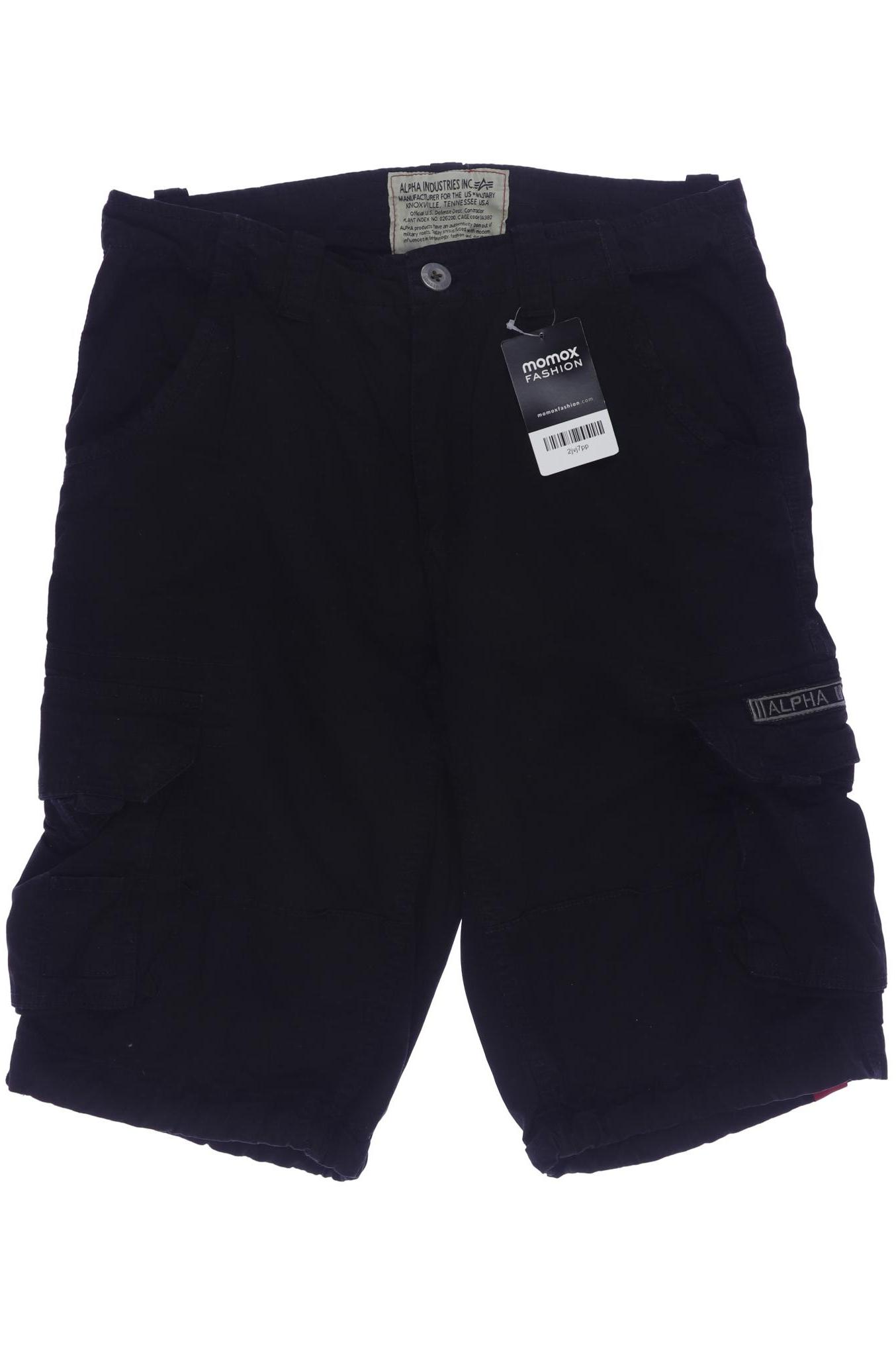 

Alpha industries Herren Shorts, schwarz, Gr. 30