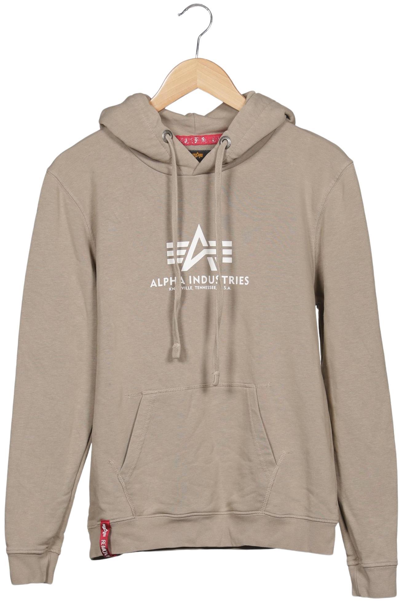 

Alpha industries Herren Kapuzenpullover, beige, Gr. 48