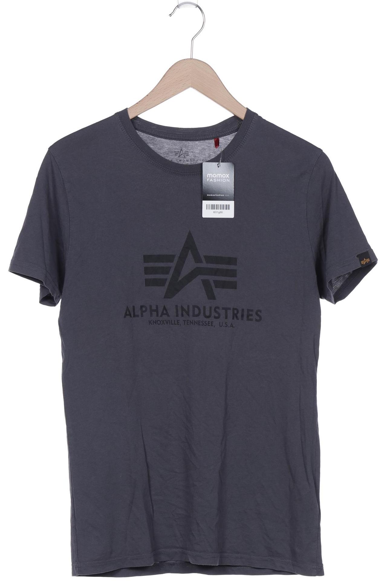 

Alpha industries Herren T-Shirt, grau, Gr. 48