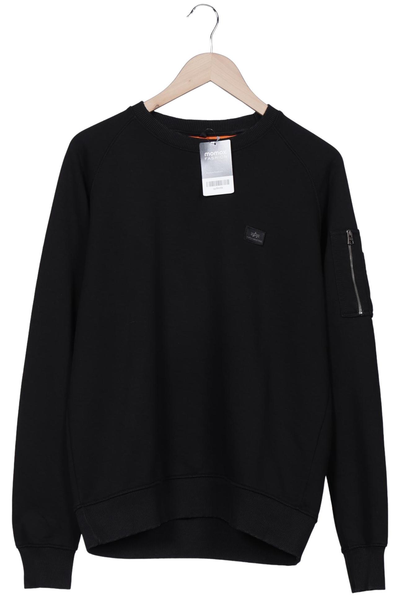 

Alpha industries Herren Sweatshirt, schwarz, Gr. 52