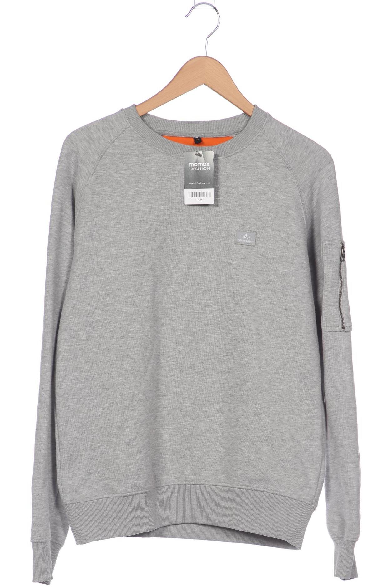

Alpha industries Herren Sweatshirt, grau, Gr. 48