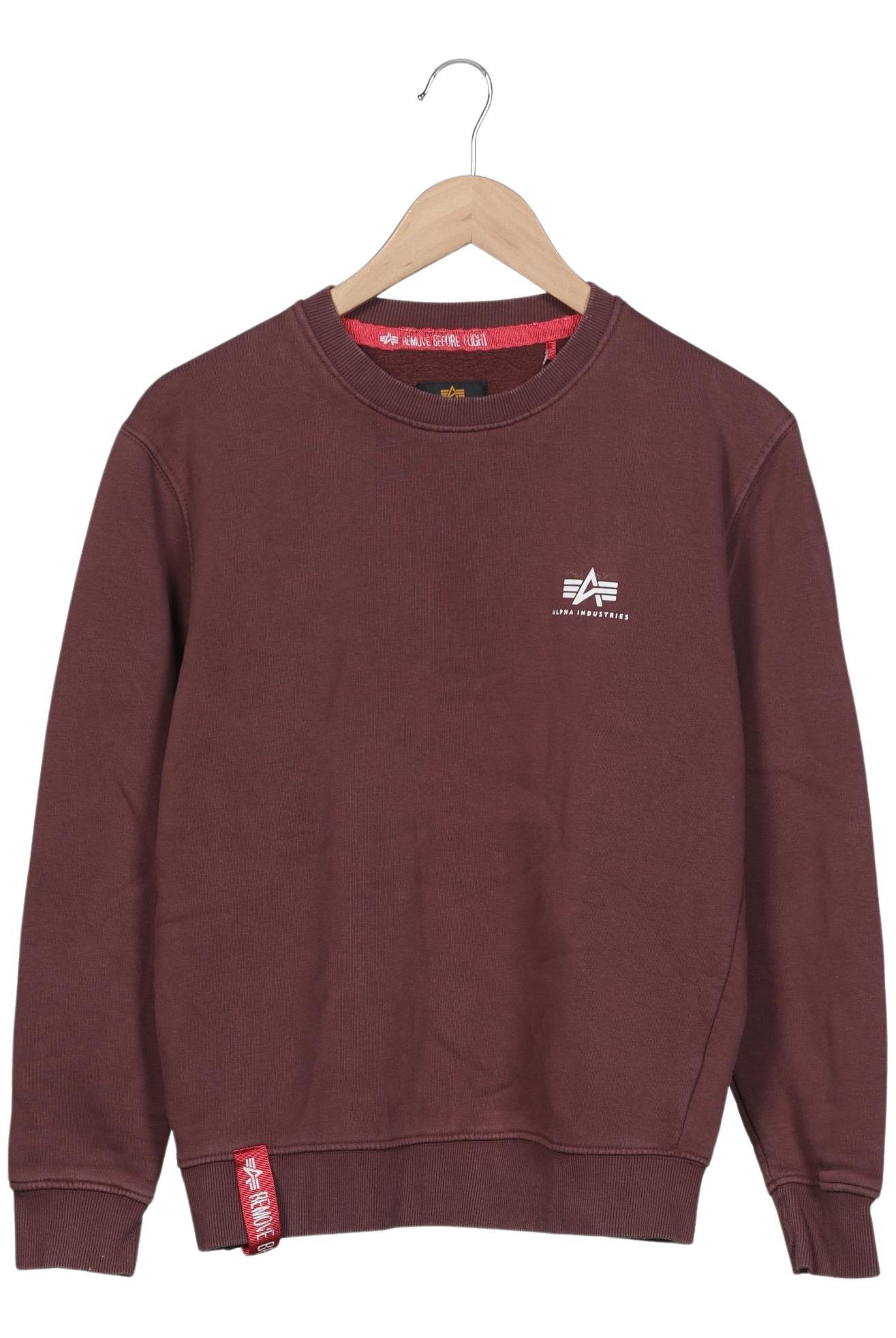 

Alpha industries Herren Kapuzenpullover, bordeaux, Gr. 46