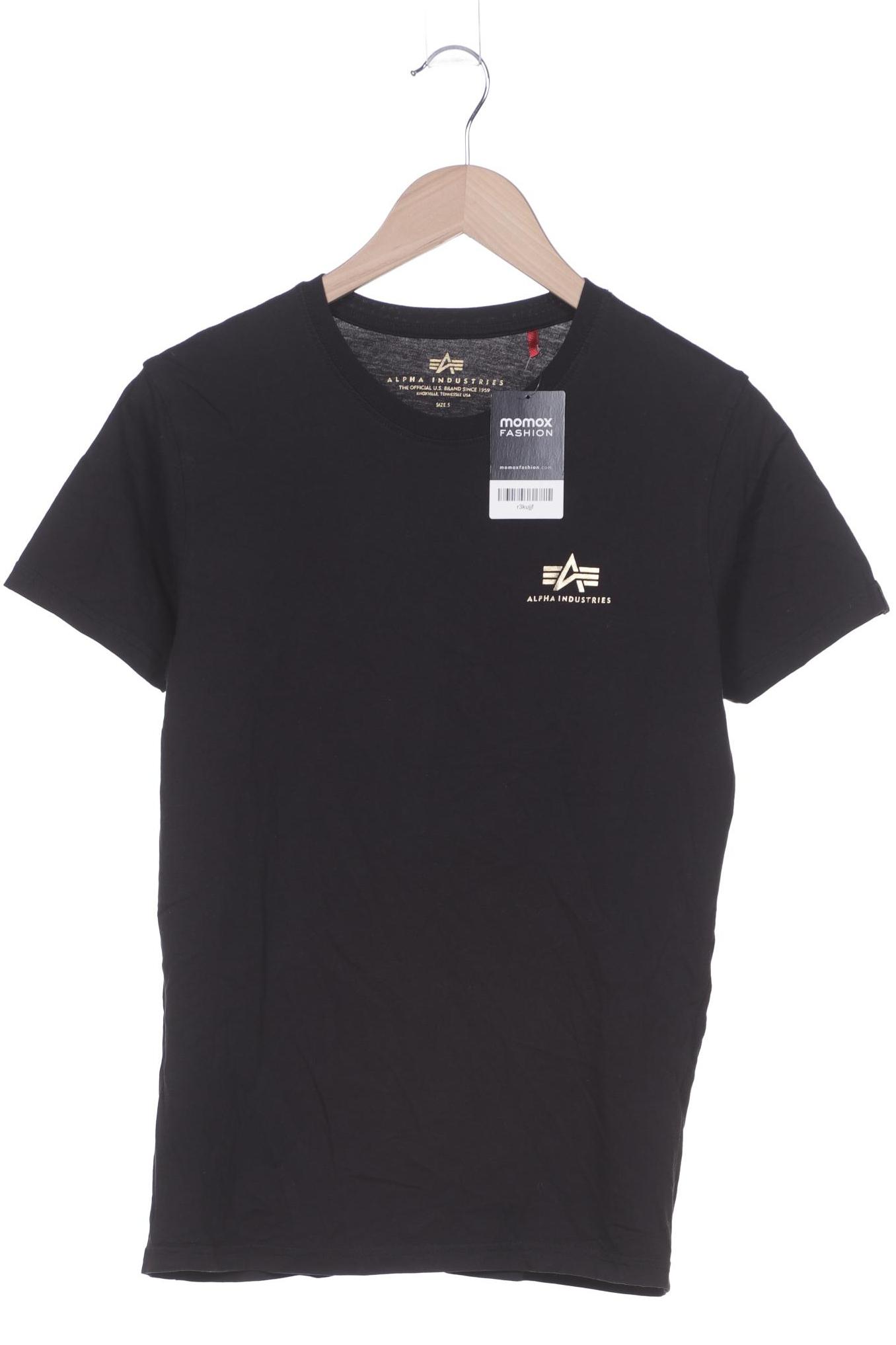

Alpha industries Herren T-Shirt, schwarz, Gr. 46
