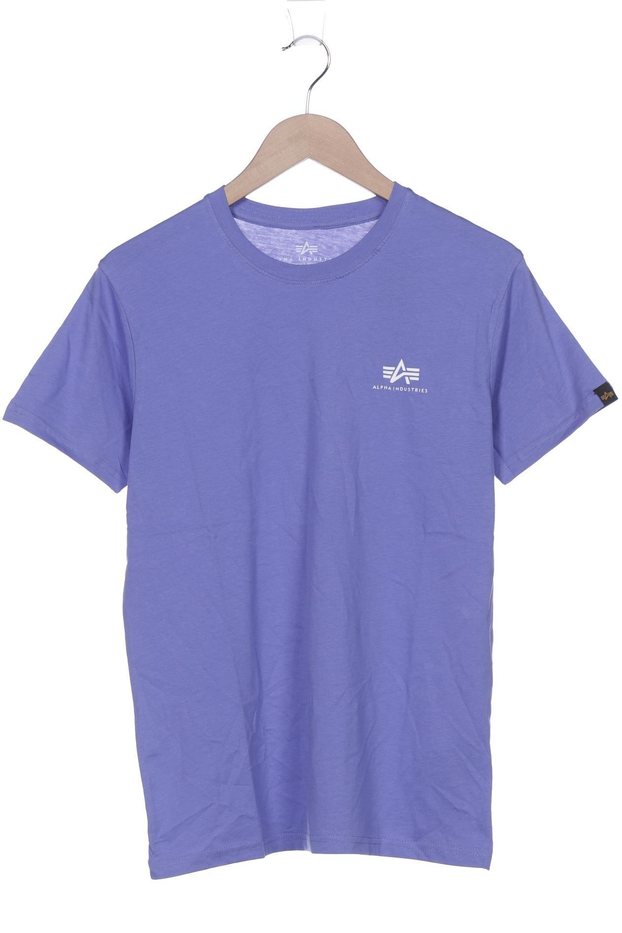 

Alpha industries Herren T-Shirt, flieder, Gr. 46