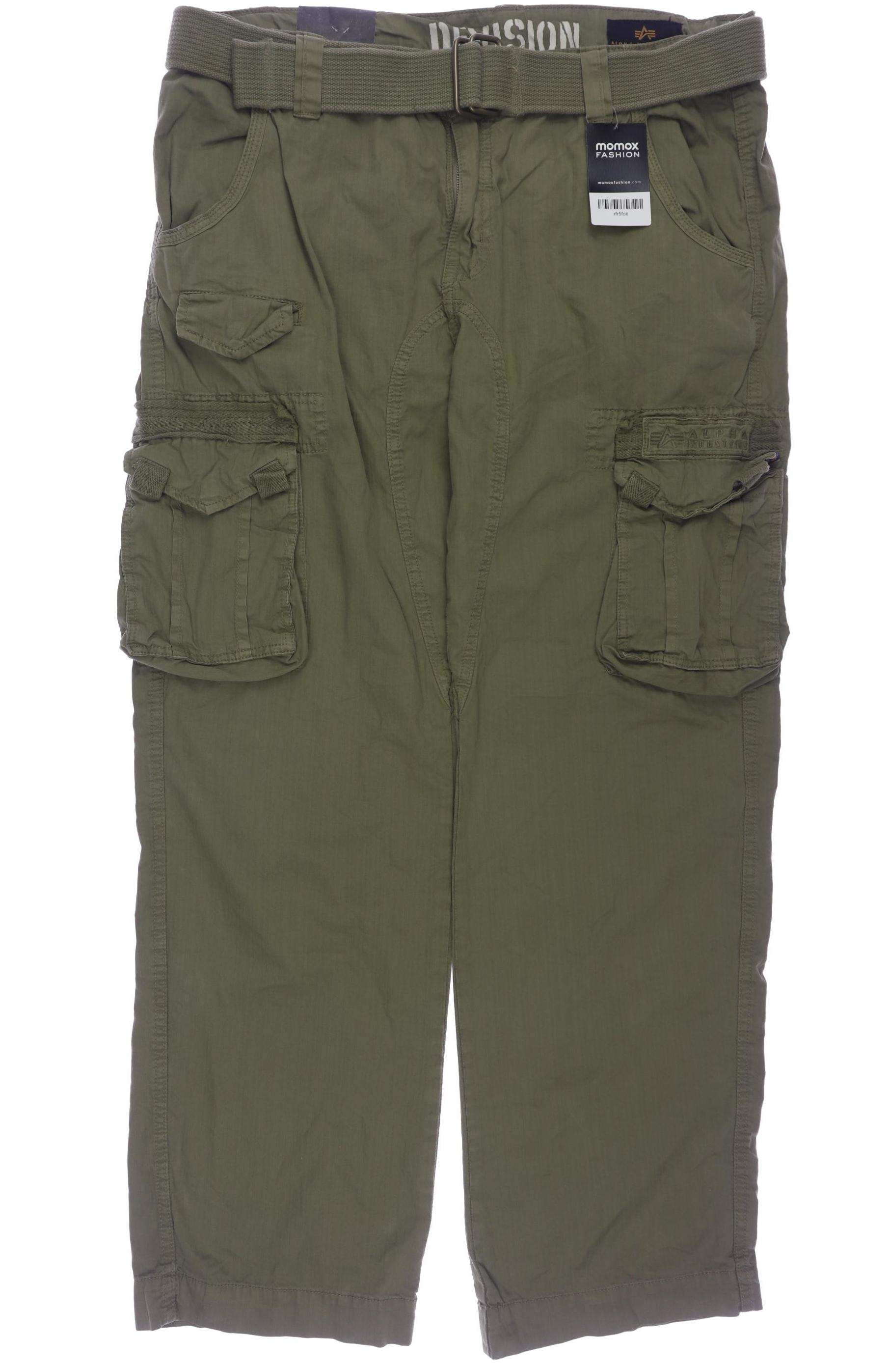

Alpha industries Herren Stoffhose, braun, Gr. 36