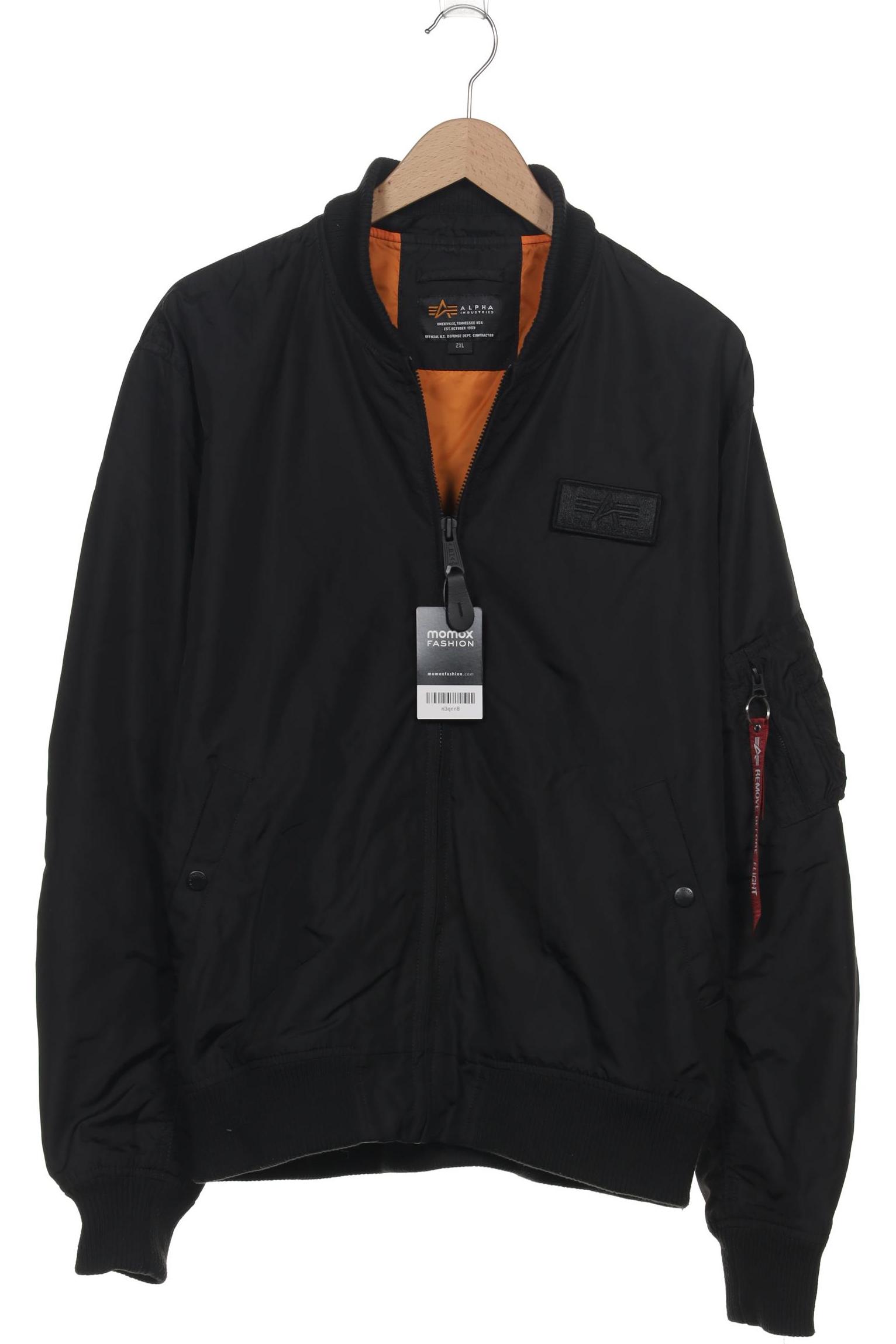 

Alpha industries Herren Jacke, schwarz, Gr. 56