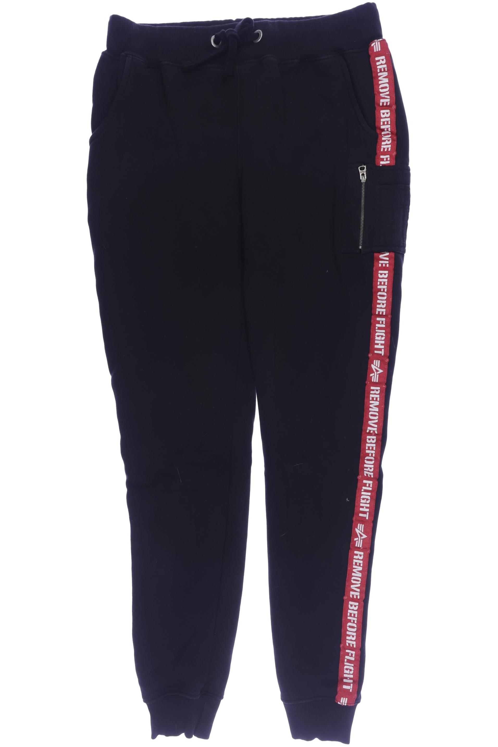 

Alpha industries Herren Stoffhose, schwarz, Gr. 0