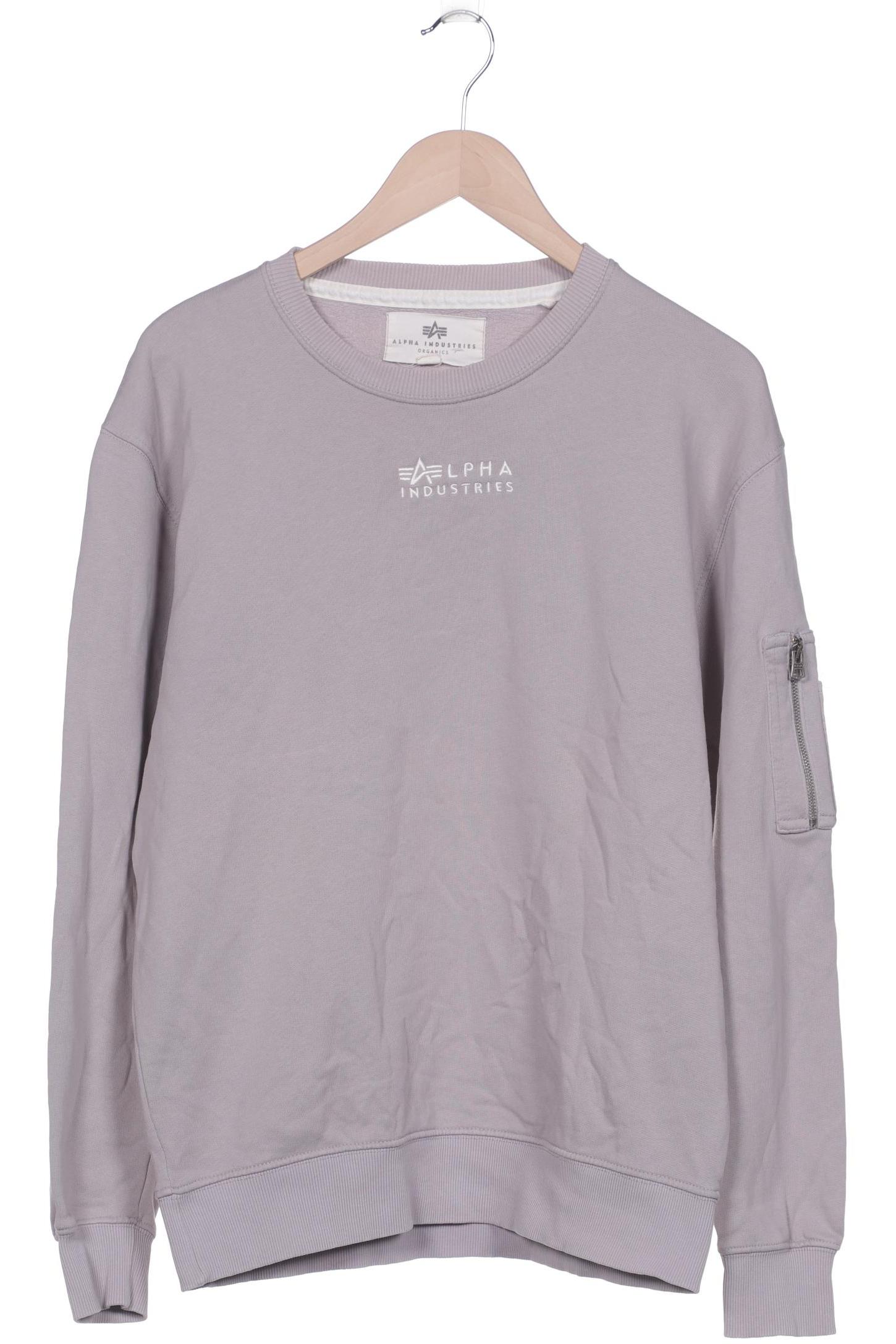 

Alpha industries Herren Sweatshirt, grau, Gr. 48
