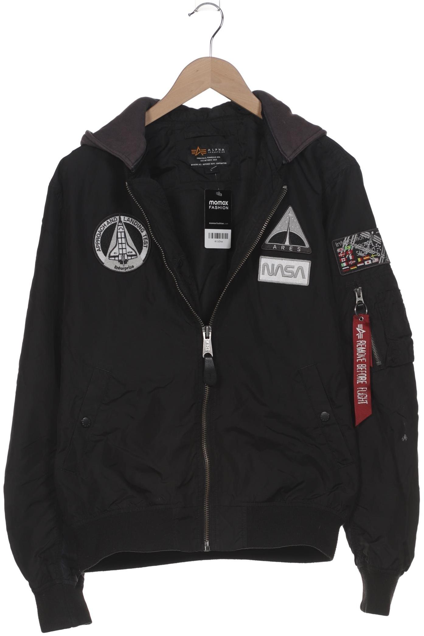 

Alpha industries Herren Jacke, schwarz, Gr. 52