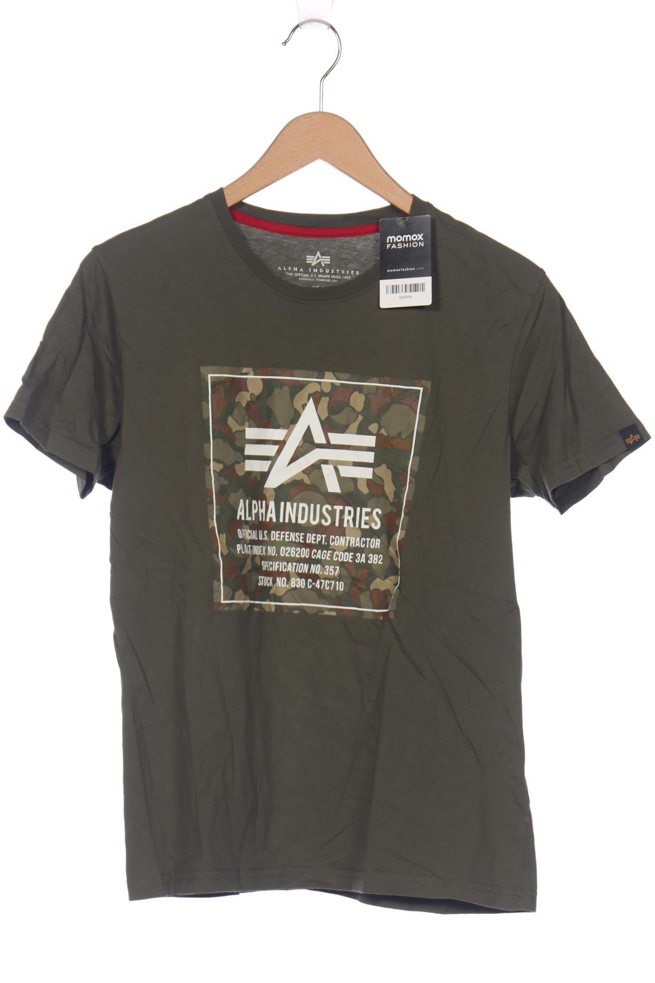 

Alpha industries Herren T-Shirt, grün, Gr. 48