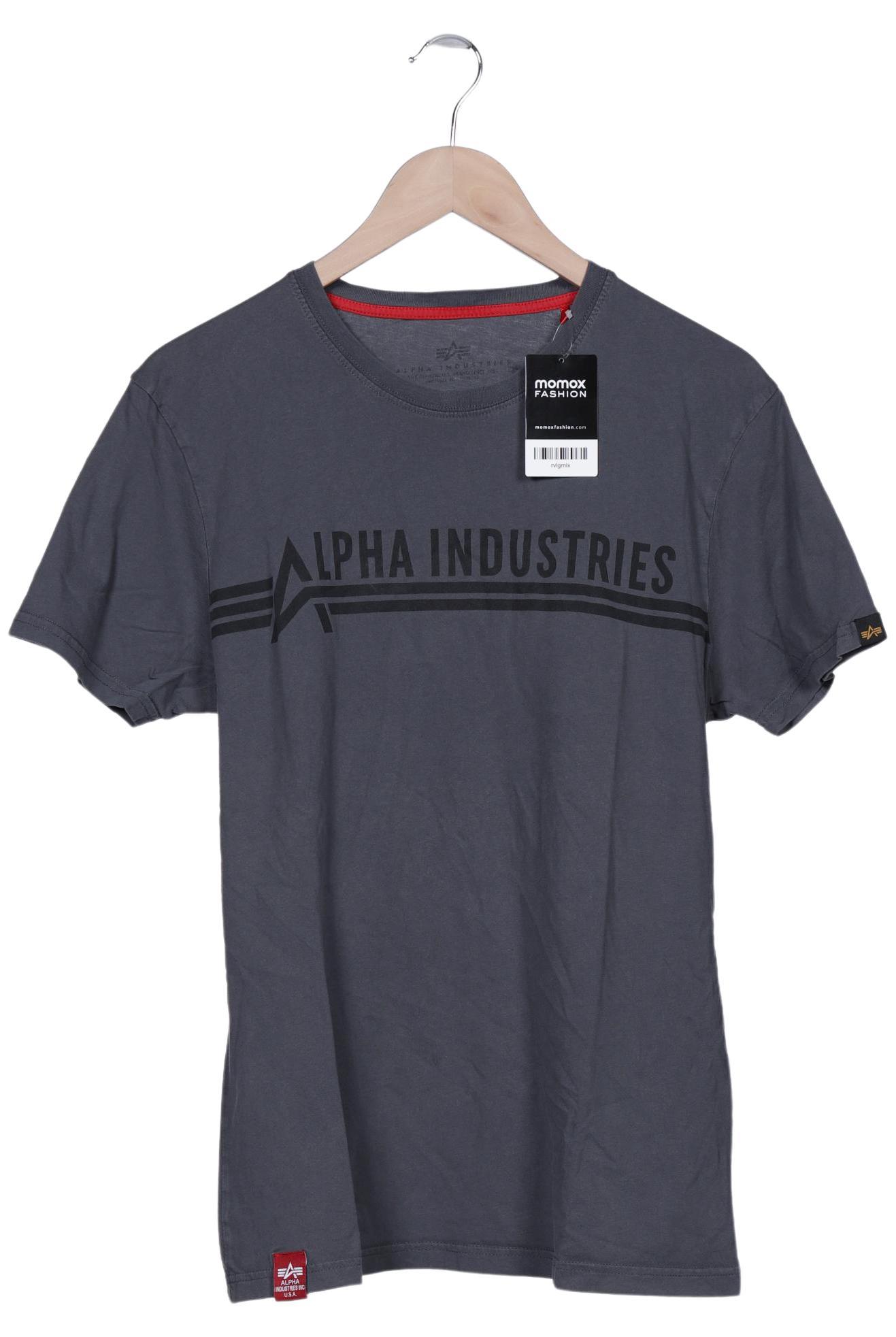 

Alpha industries Herren T-Shirt, grau, Gr. 52