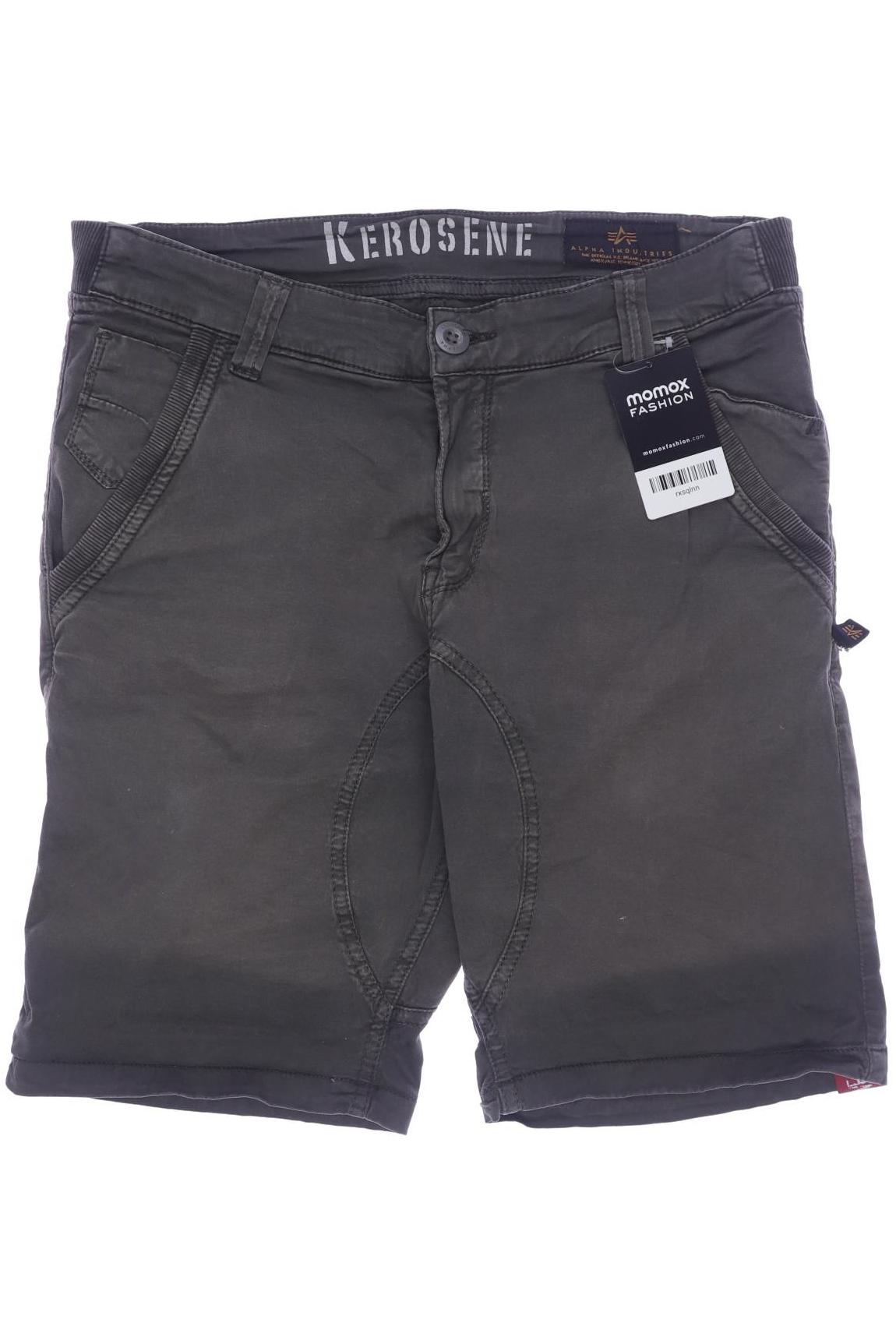 

Alpha industries Herren Shorts, grau, Gr. 30