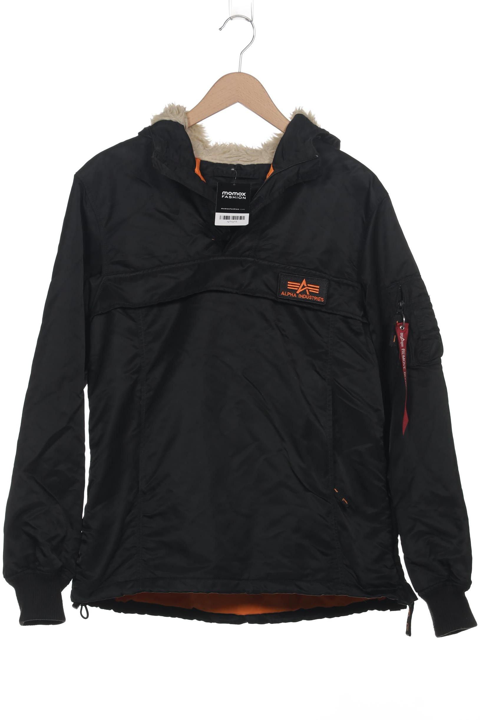 

Alpha industries Herren Jacke, schwarz, Gr. 48