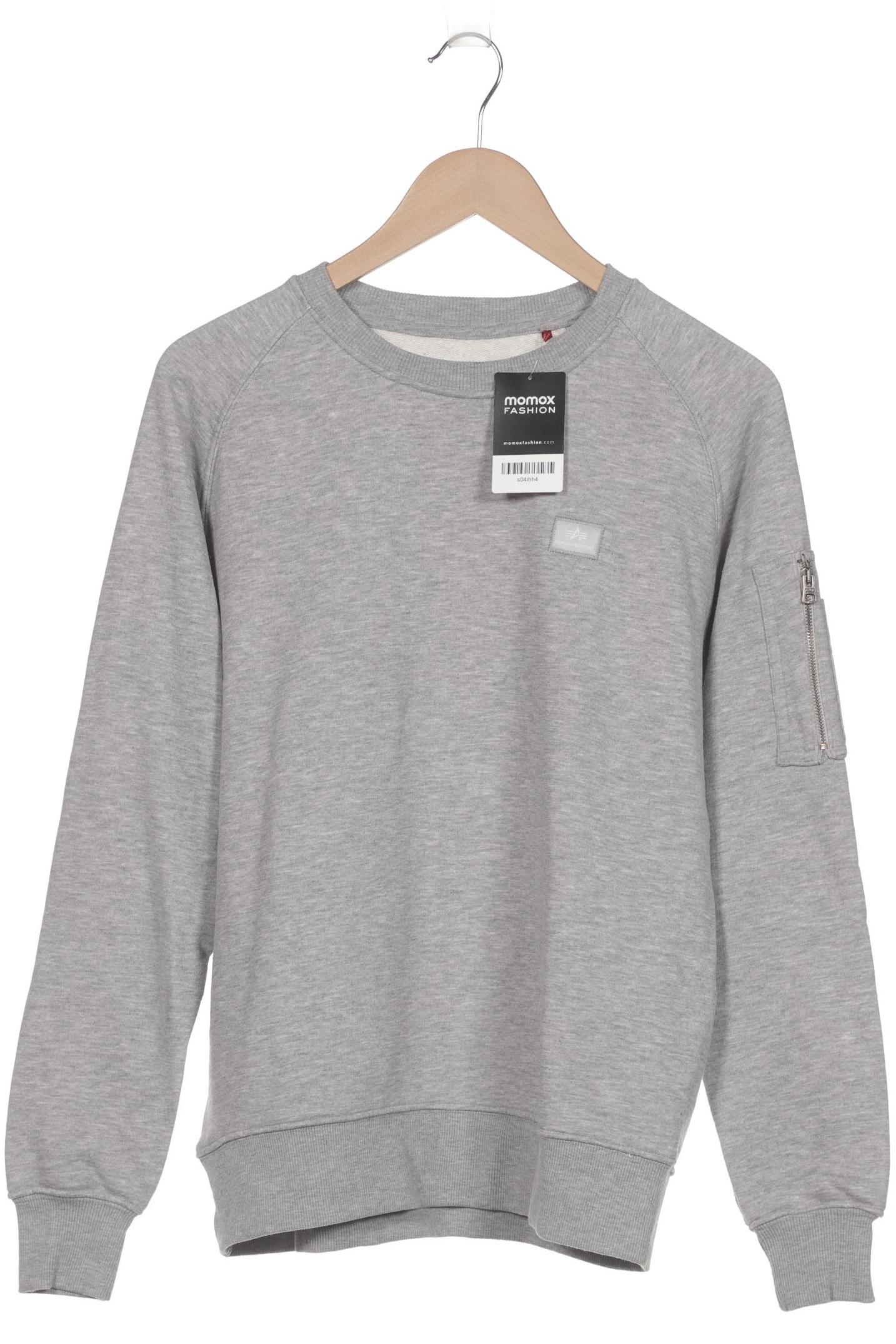 

Alpha industries Herren Sweatshirt, grau, Gr. 48
