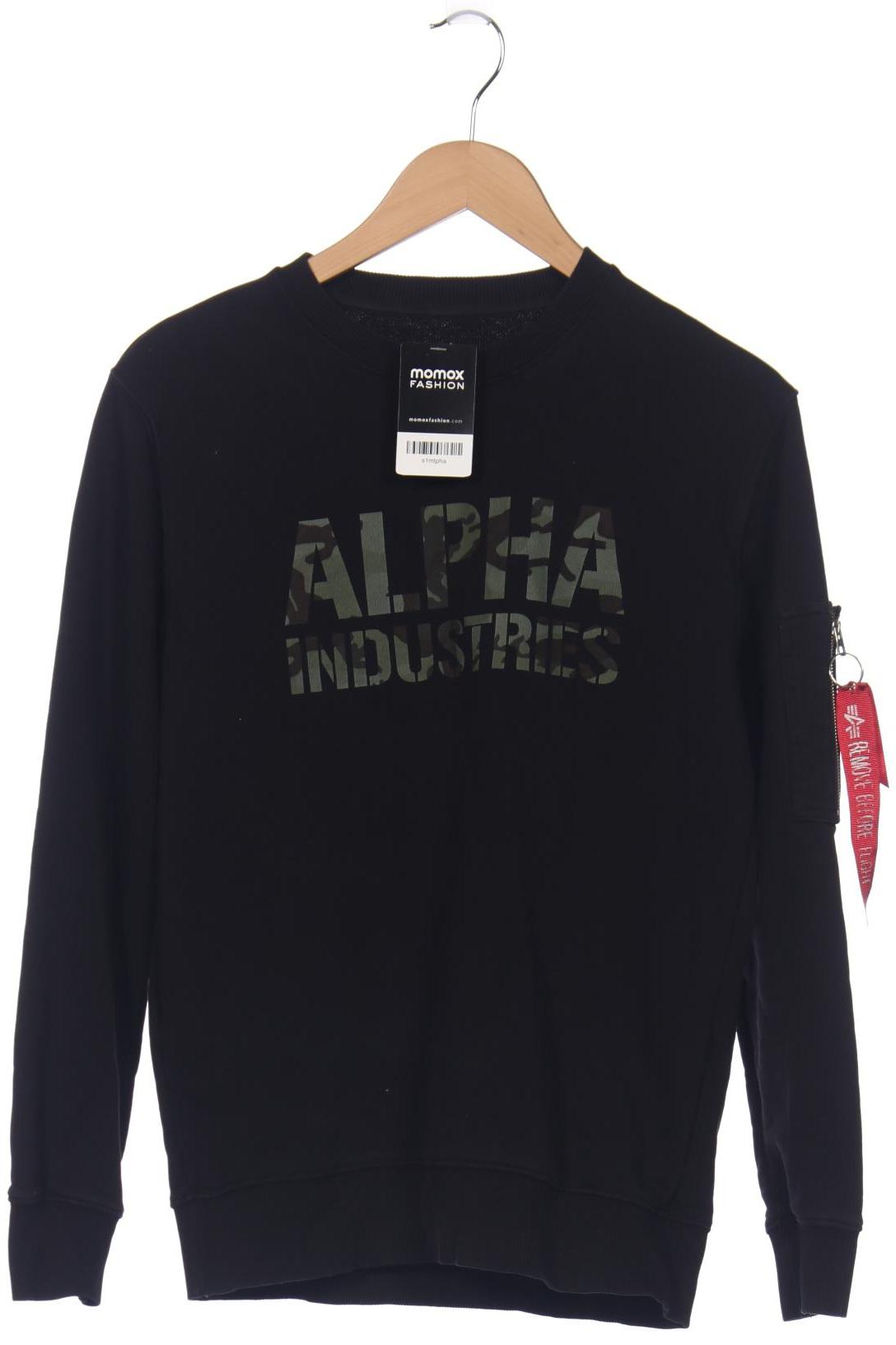 

Alpha industries Herren Sweatshirt, schwarz