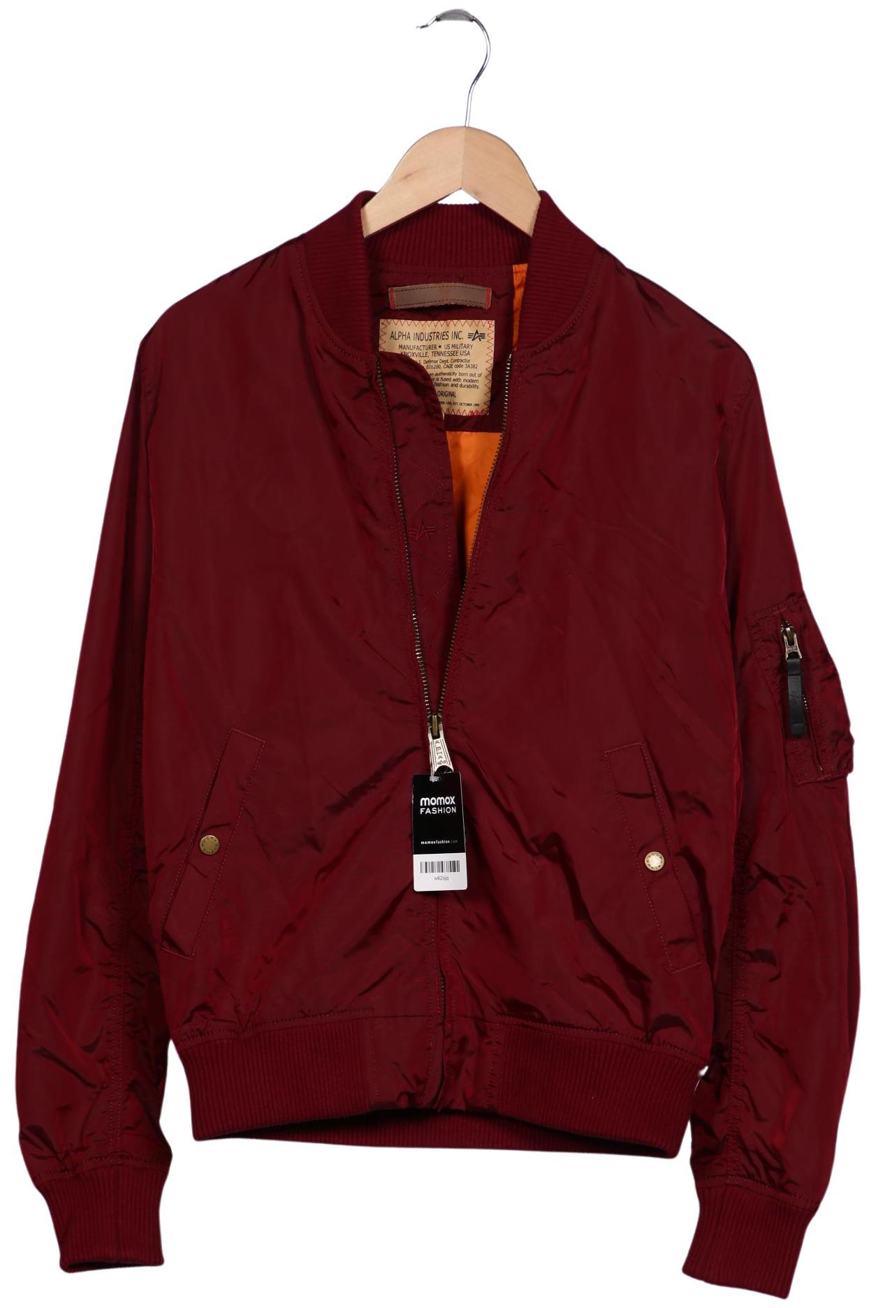 

Alpha industries Herren Jacke, bordeaux, Gr. 48