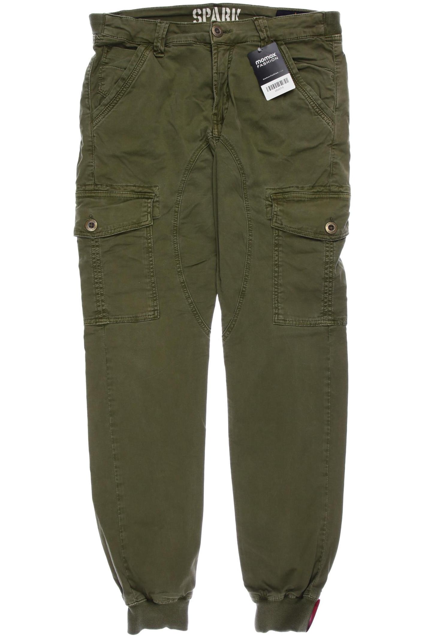 

Alpha industries Herren Stoffhose, grün, Gr. 31