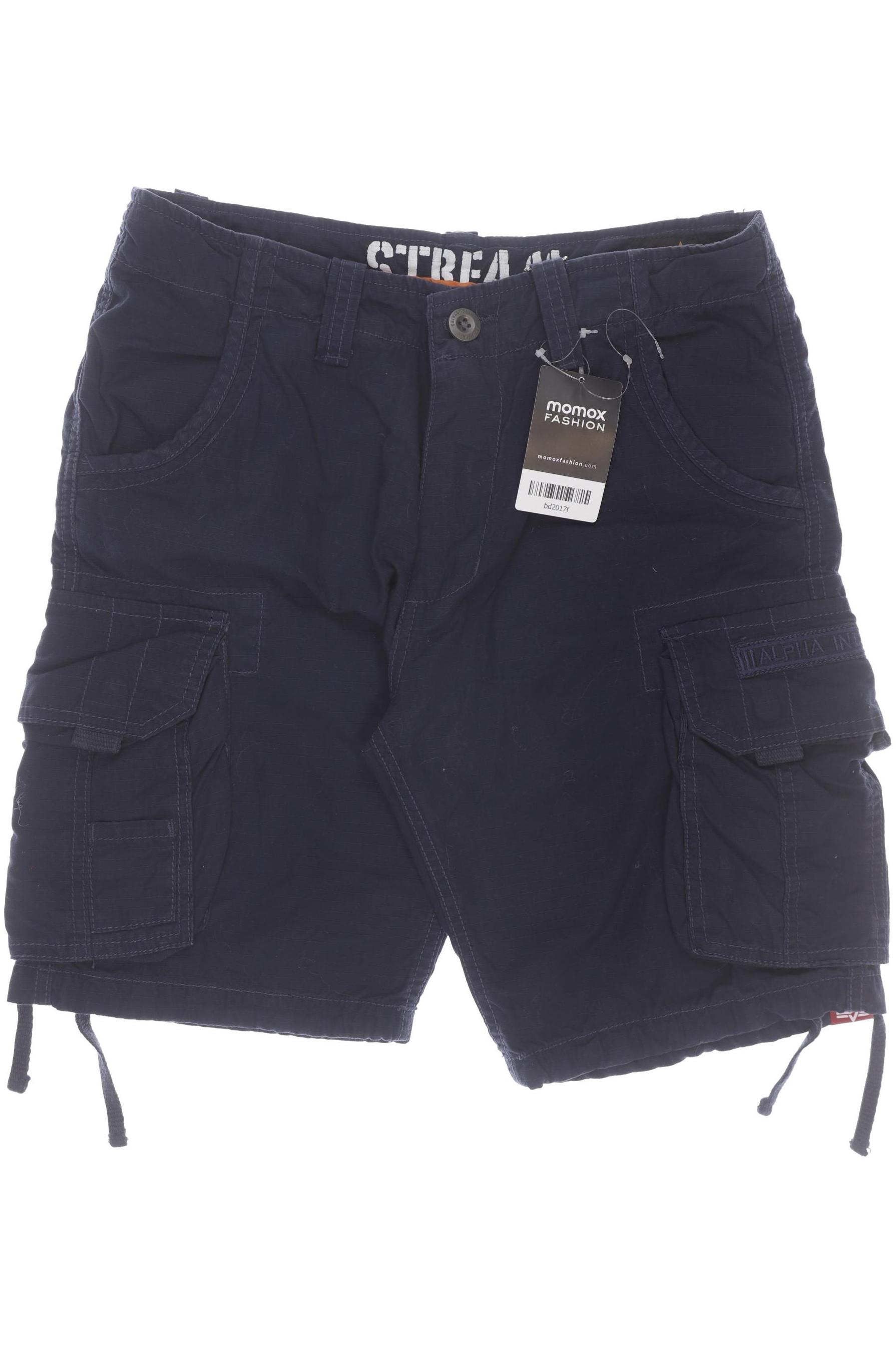 

Alpha industries Herren Shorts, blau, Gr. 32